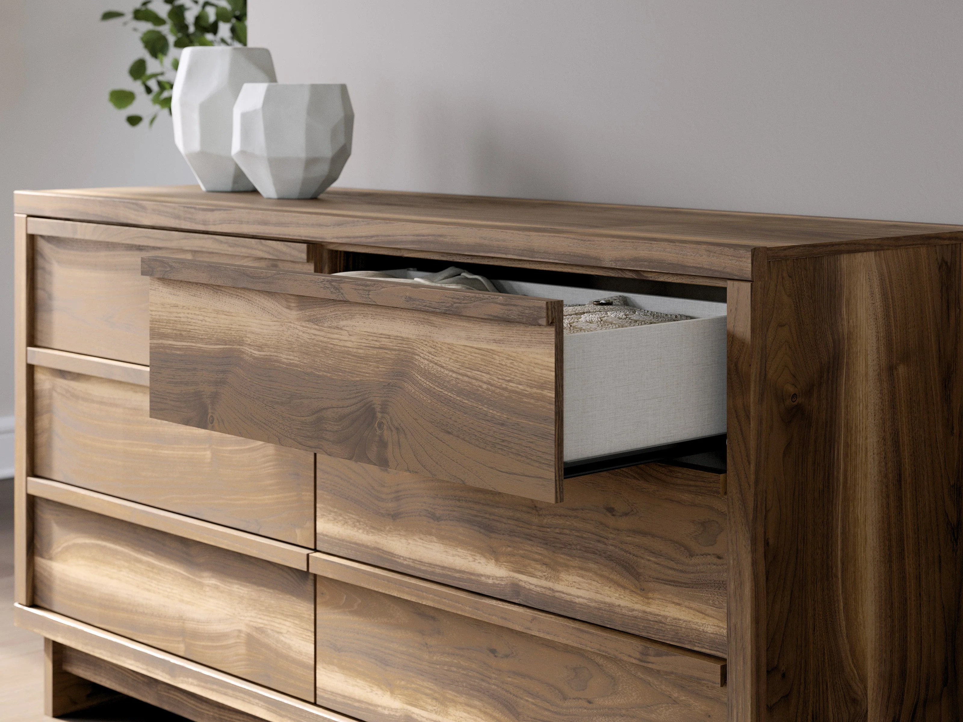 Chirason Brown Storage Panel Bedroom Set with 2 One-Side Drawers - Image 18