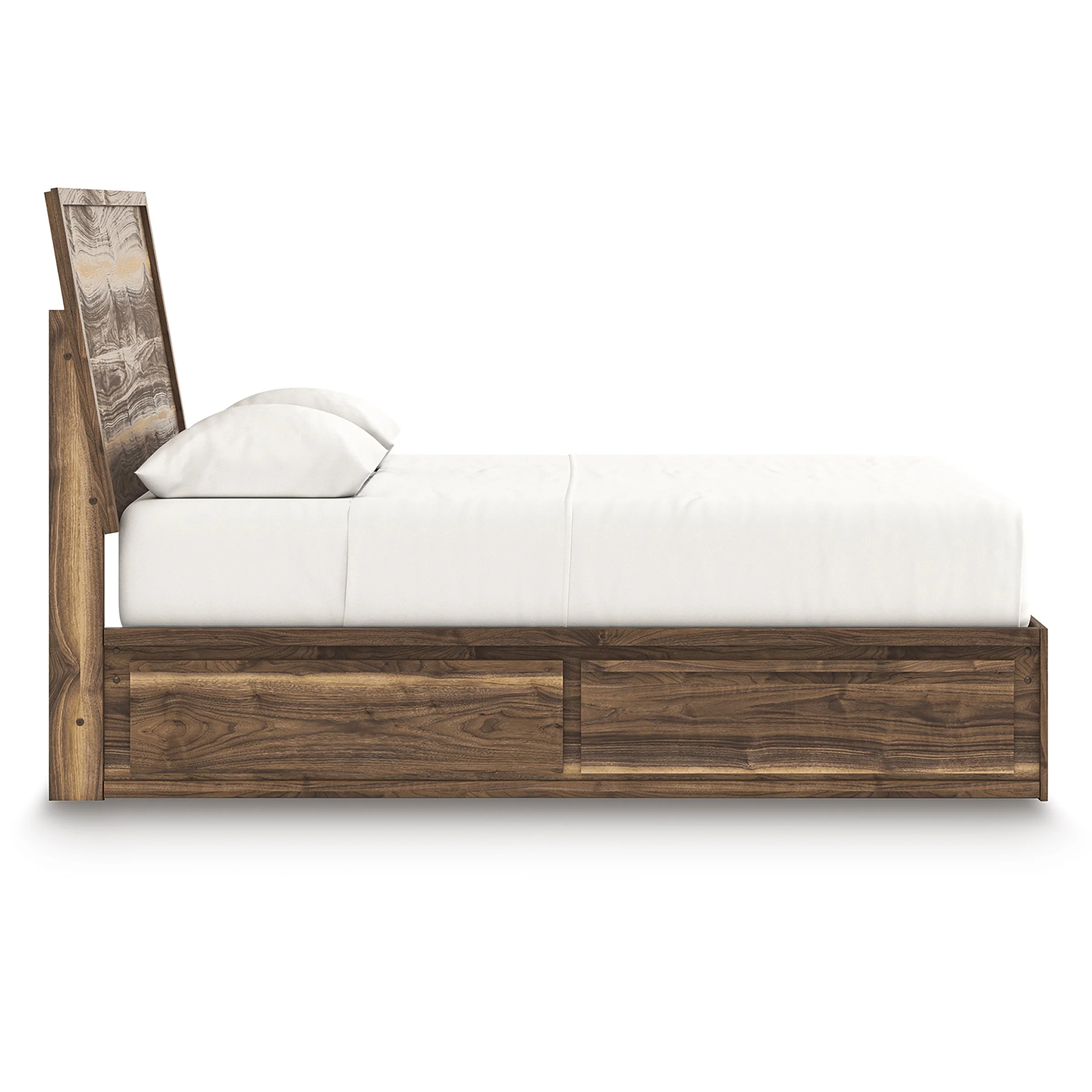 Chirason Brown Storage Panel Bedroom Set with 4 Side Drawers - Image 7