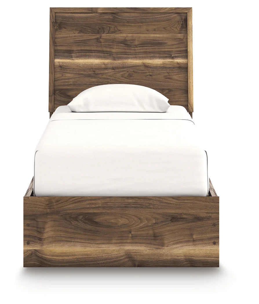 Chirason Brown Twin Panel Bed - Image 3