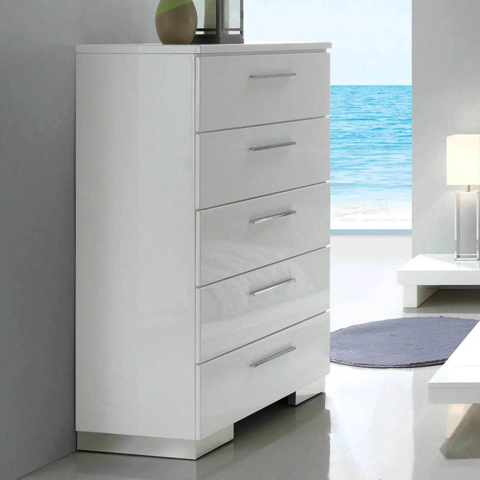 Christie White Chest