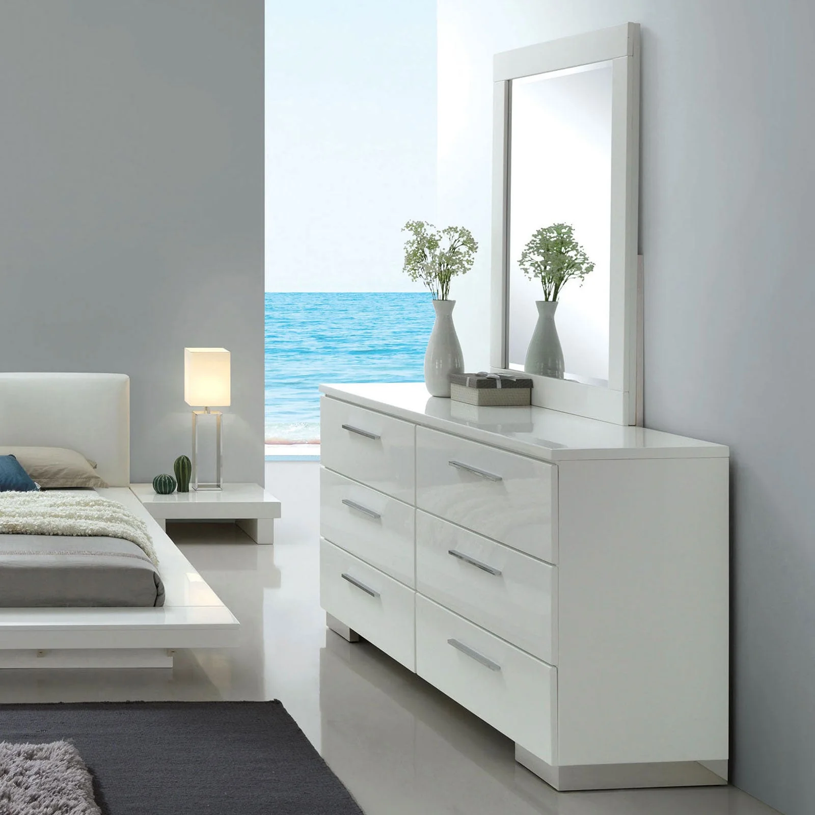 Christie White Dresser