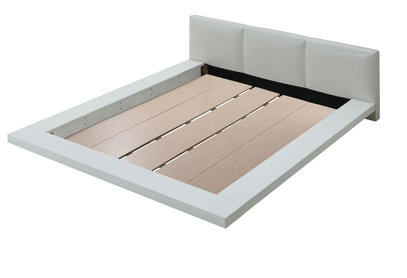 Christie White Queen Platform Bed - Image 2