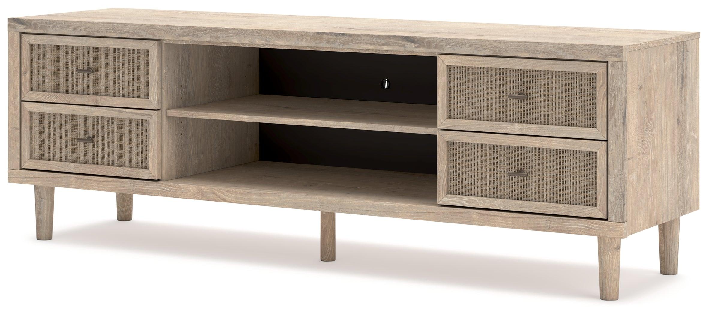 Cielden Two-tone 62" TV Stand - Image 2