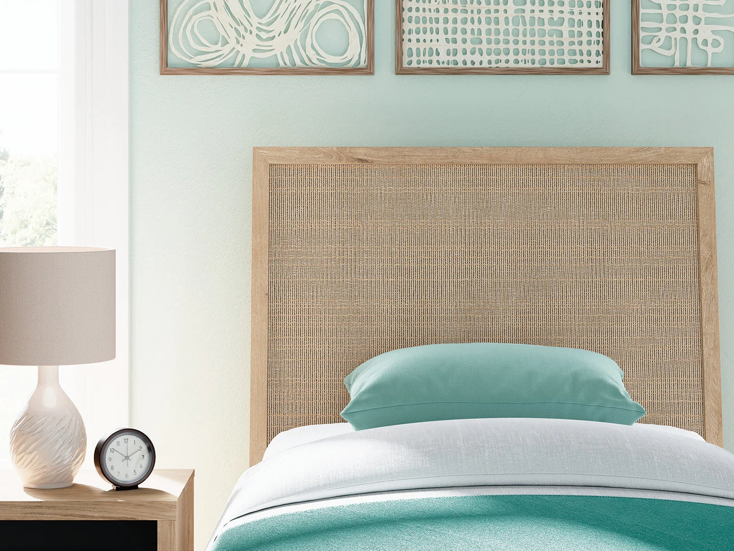 Cielden Two-tone Twin Platform Bed - Image 3