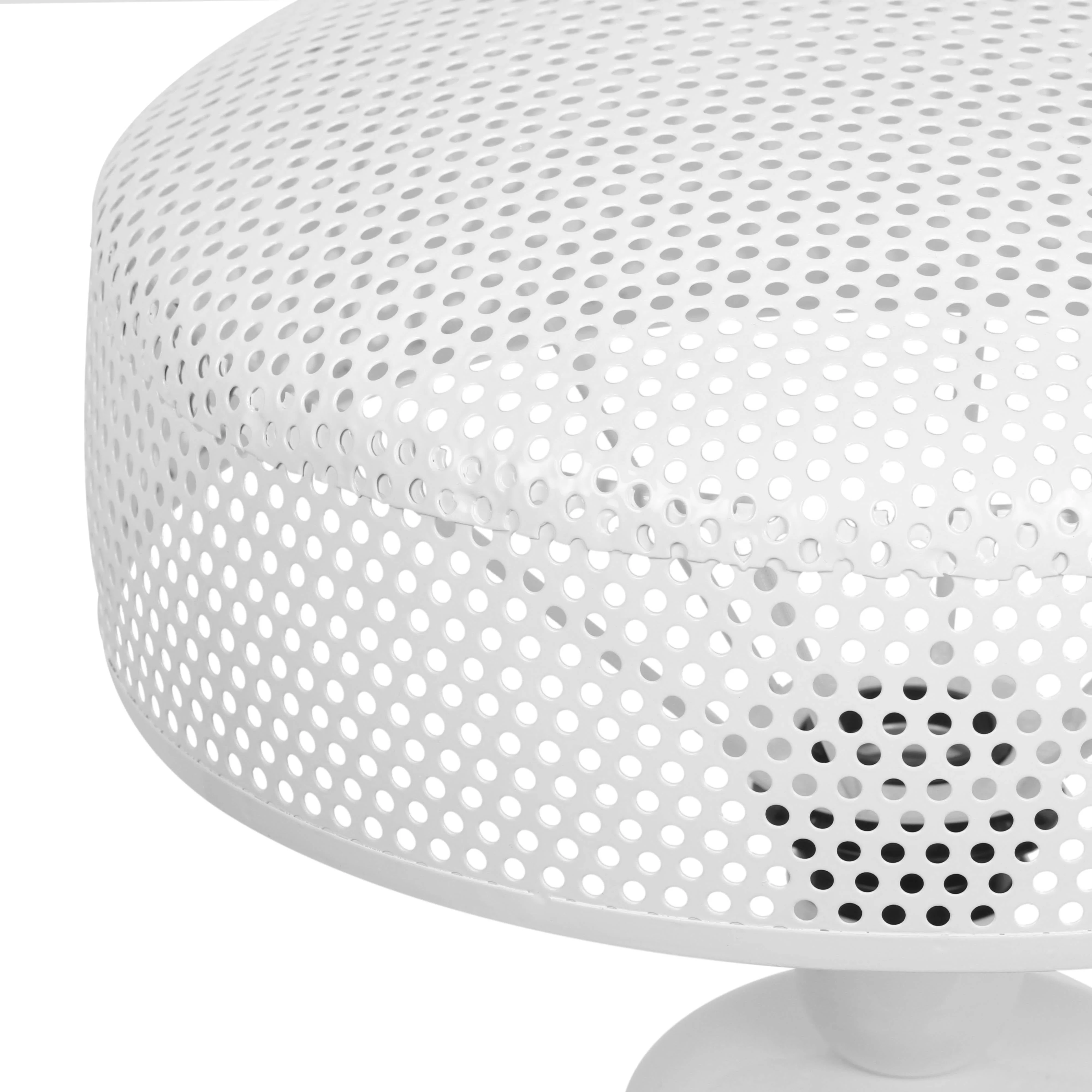 Cindy White Metal Table Lamp - Image 3
