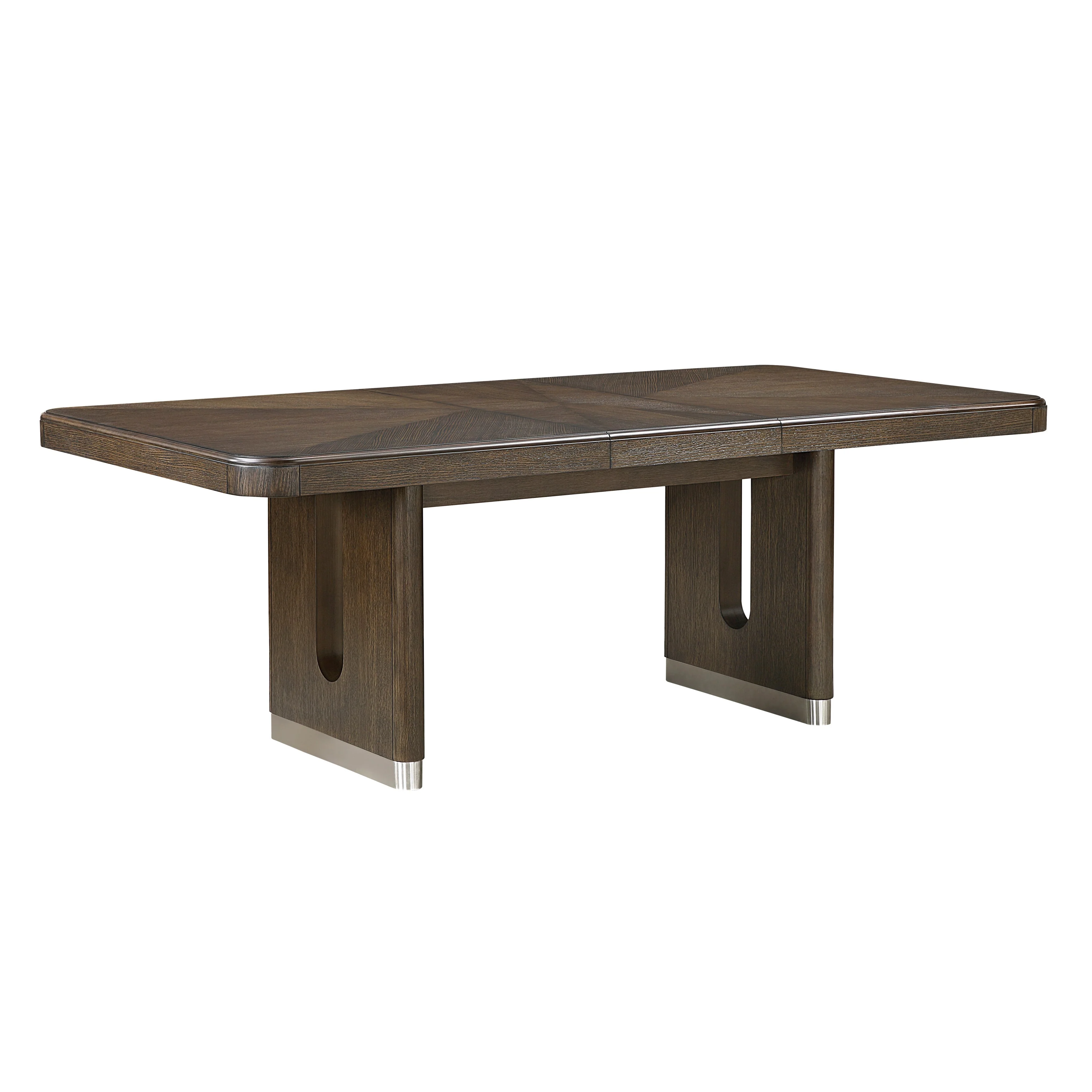 Clara Brown & Beige 85" Rectangular Dining Room Set - Image 10