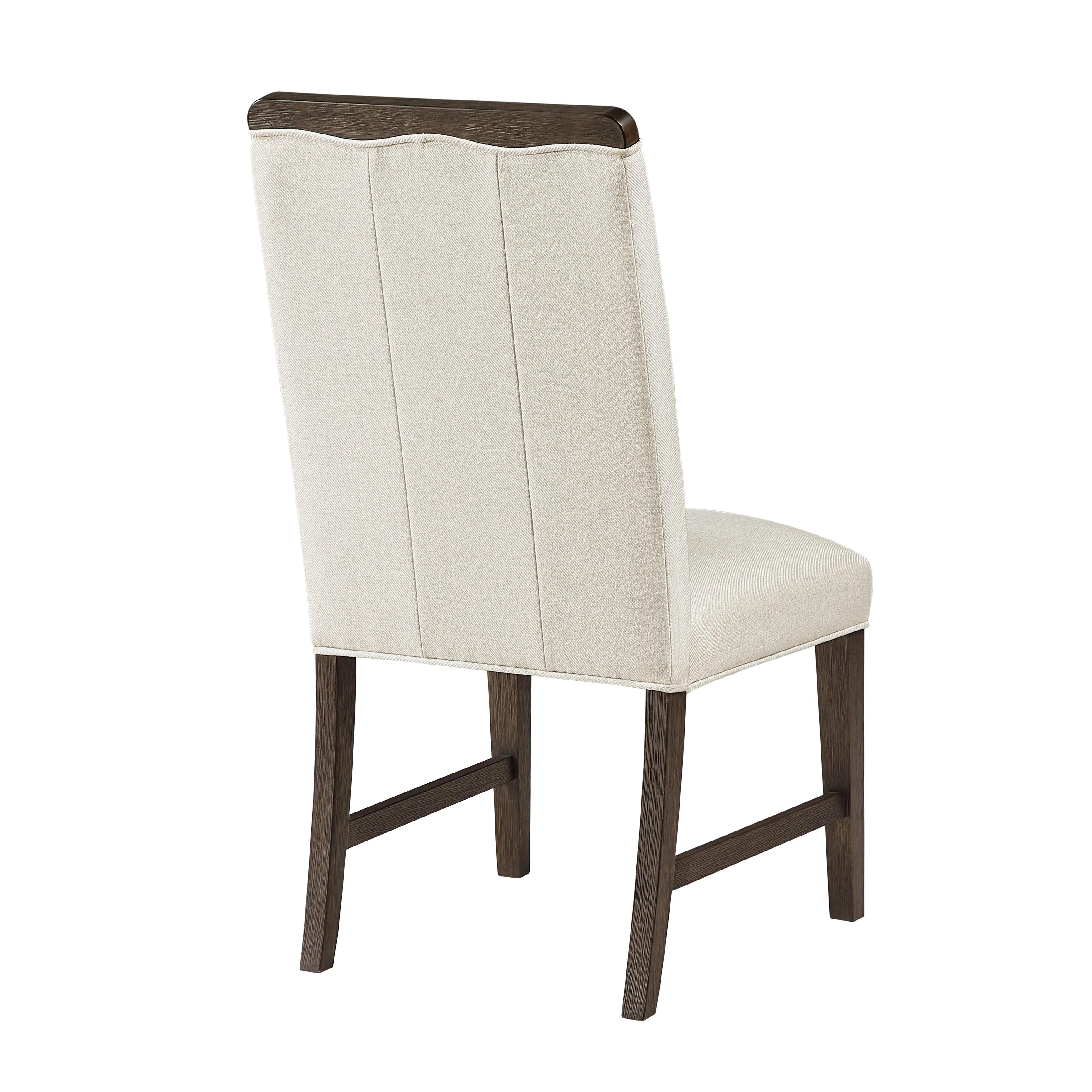 Clara Brown & Beige 85" Rectangular Dining Room Set - Image 17