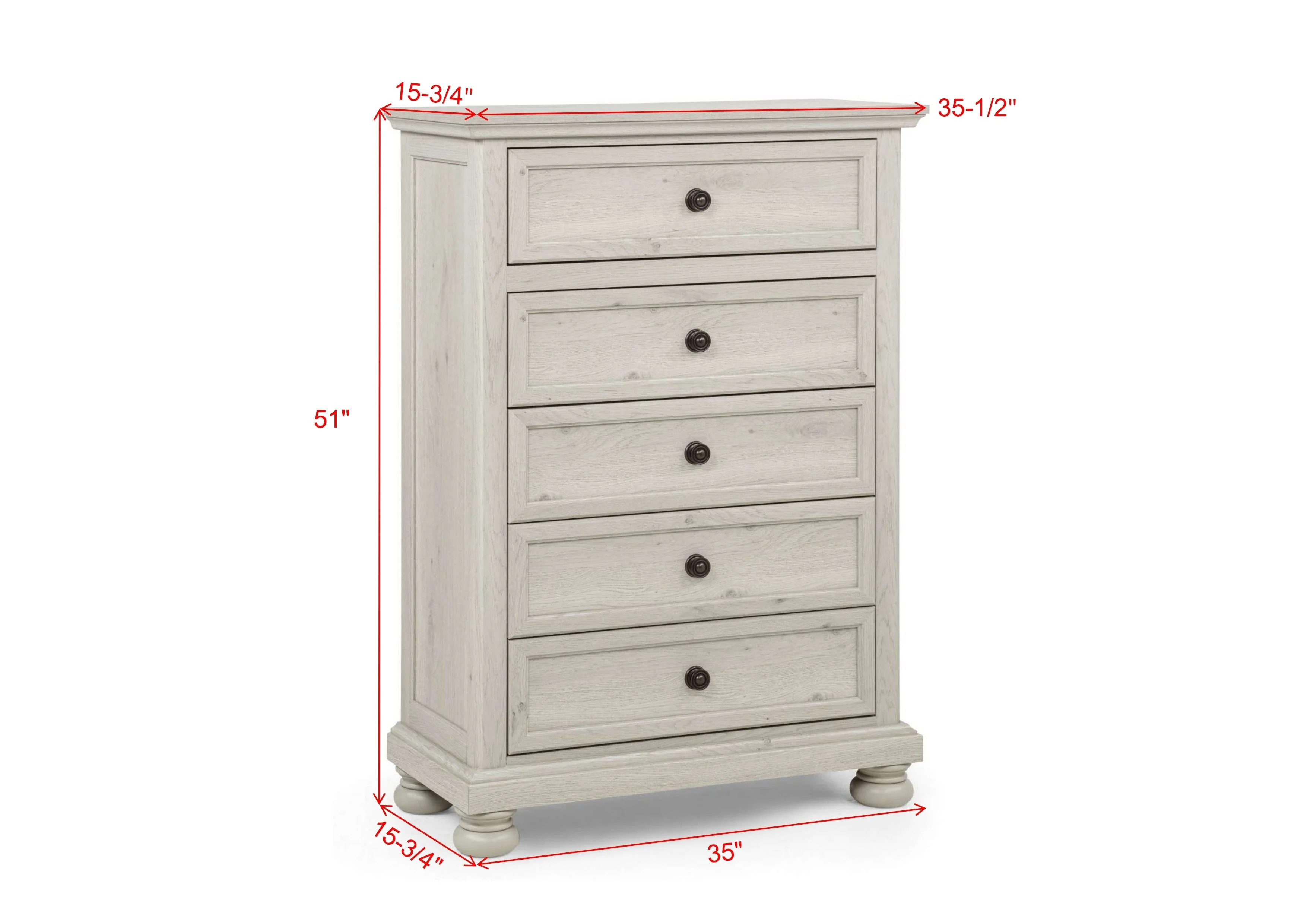 Claribelle White Chest - Image 3