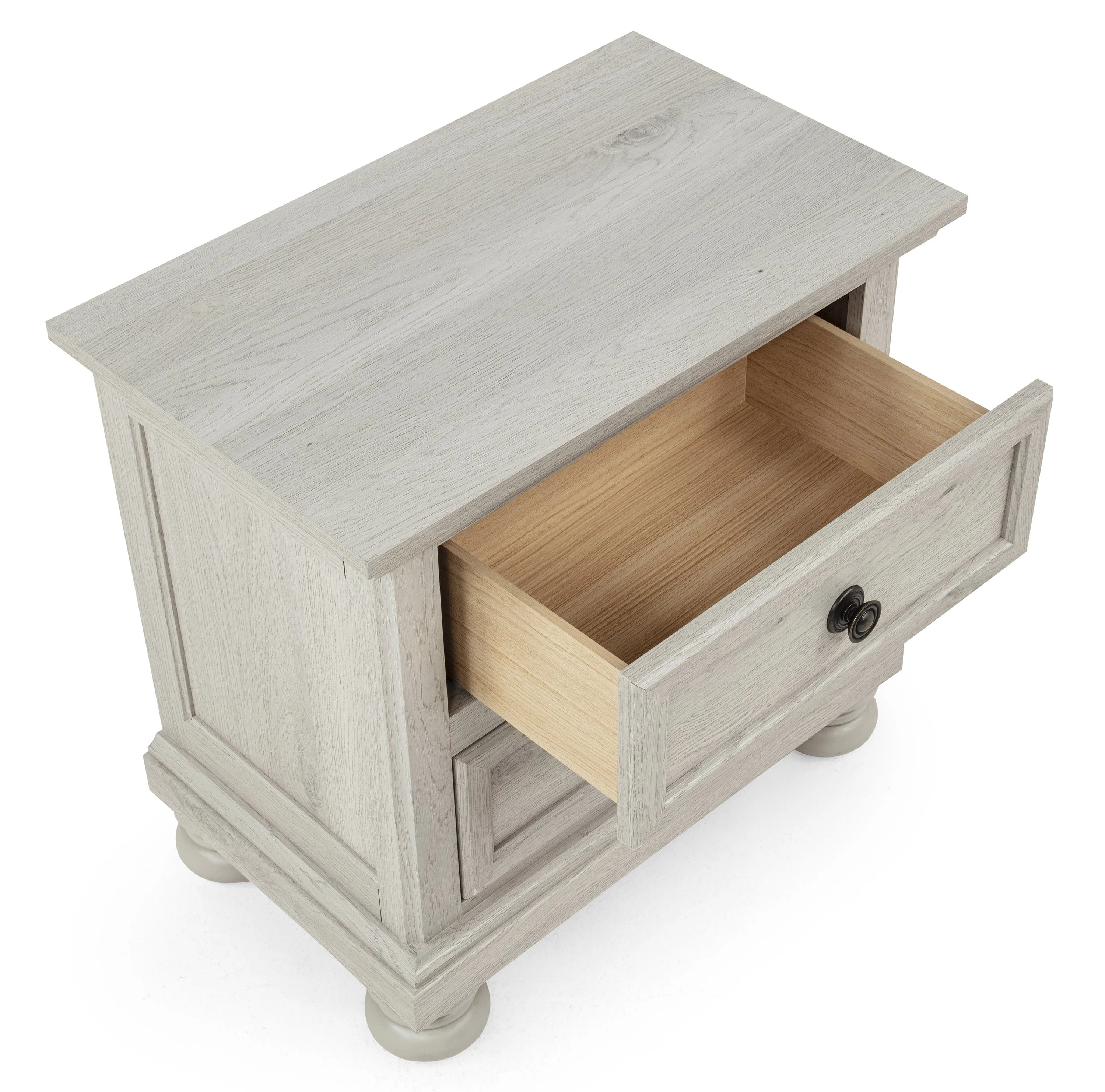 Claribelle White Nightstand - Image 2