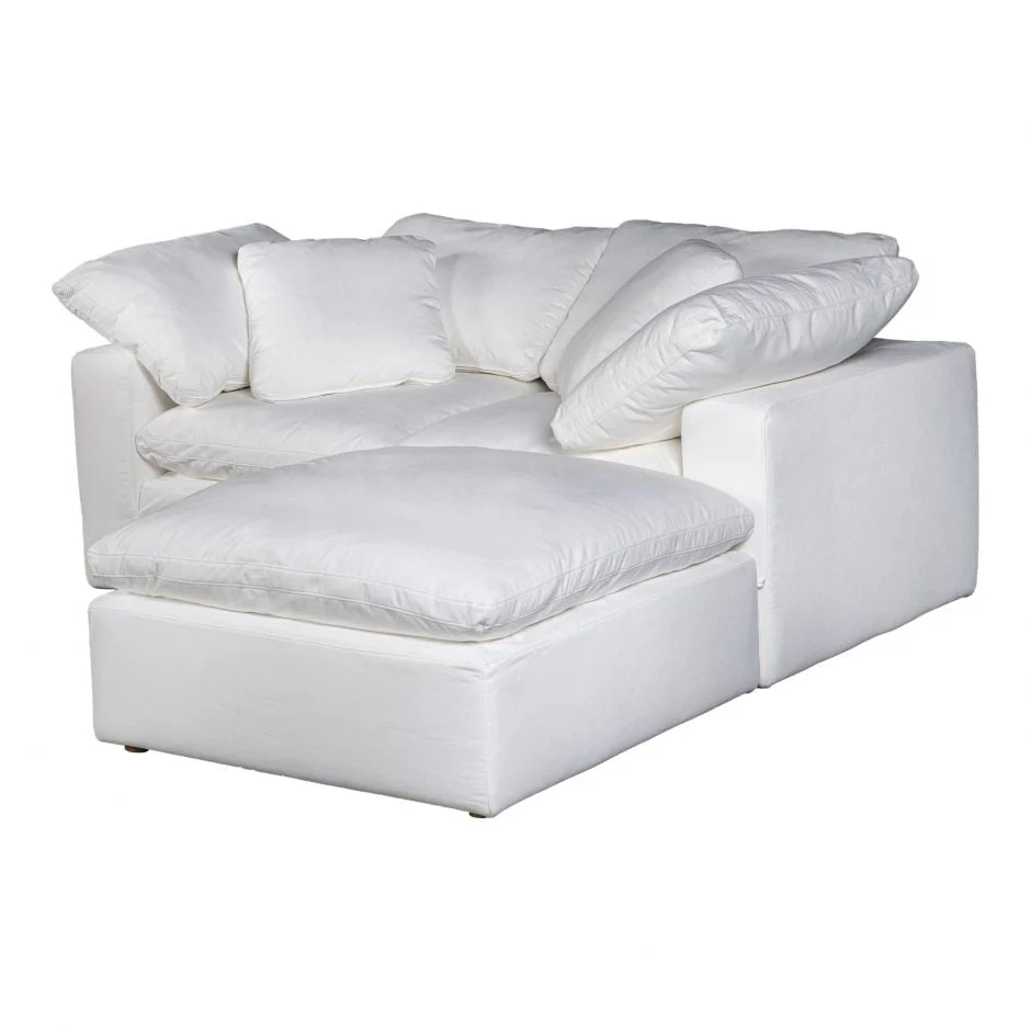 Clay Nook Modular Sectional Cream White - Image 3