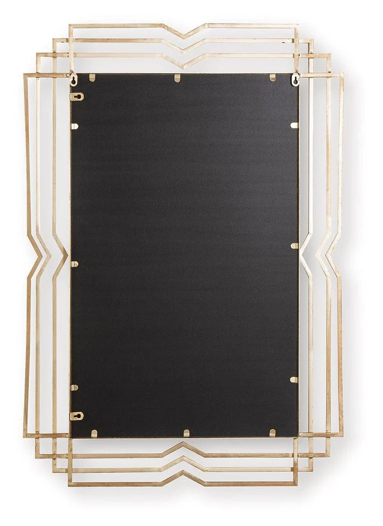 Claybrook Gold Finish Accent Mirror - Image 5
