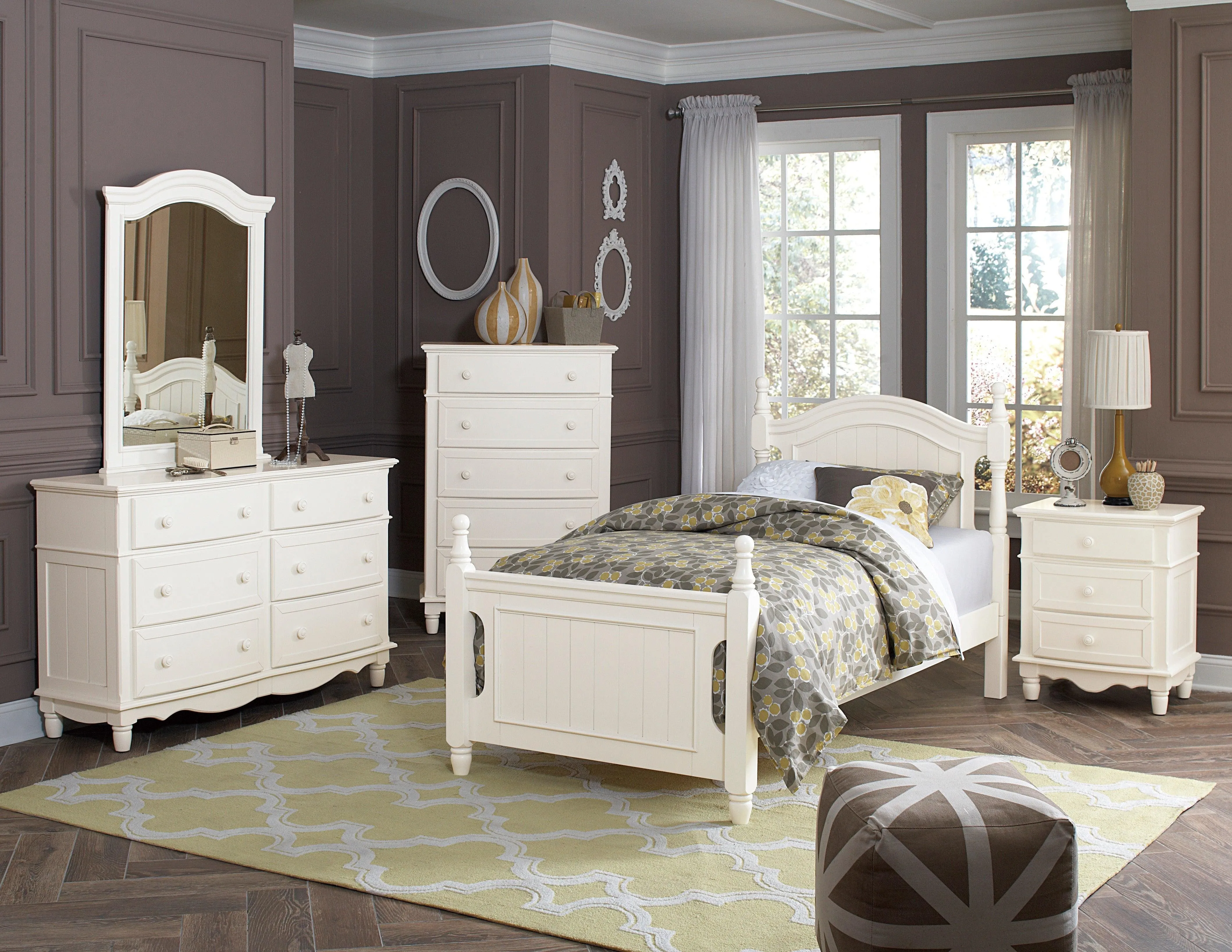 Clementine White Nightstand - Image 2