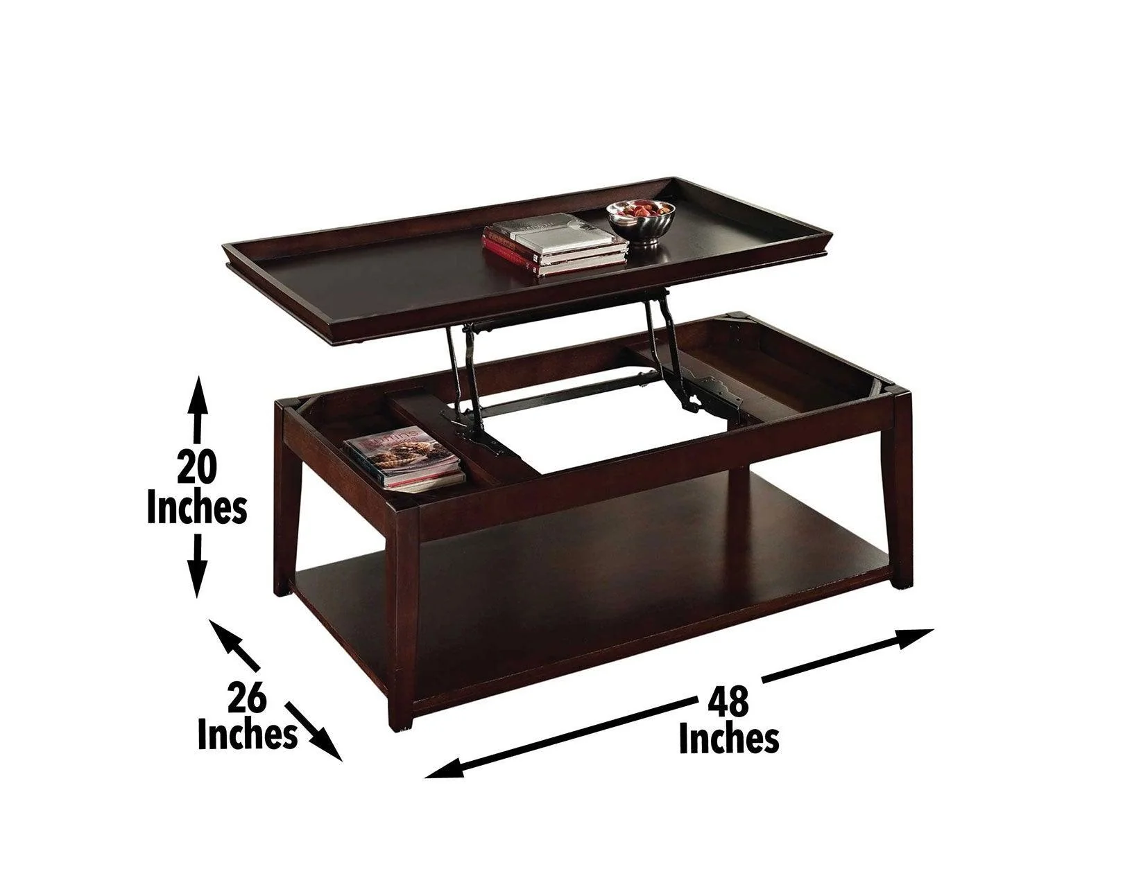 Clemson Lift-Top Cocktail Table - Image 4