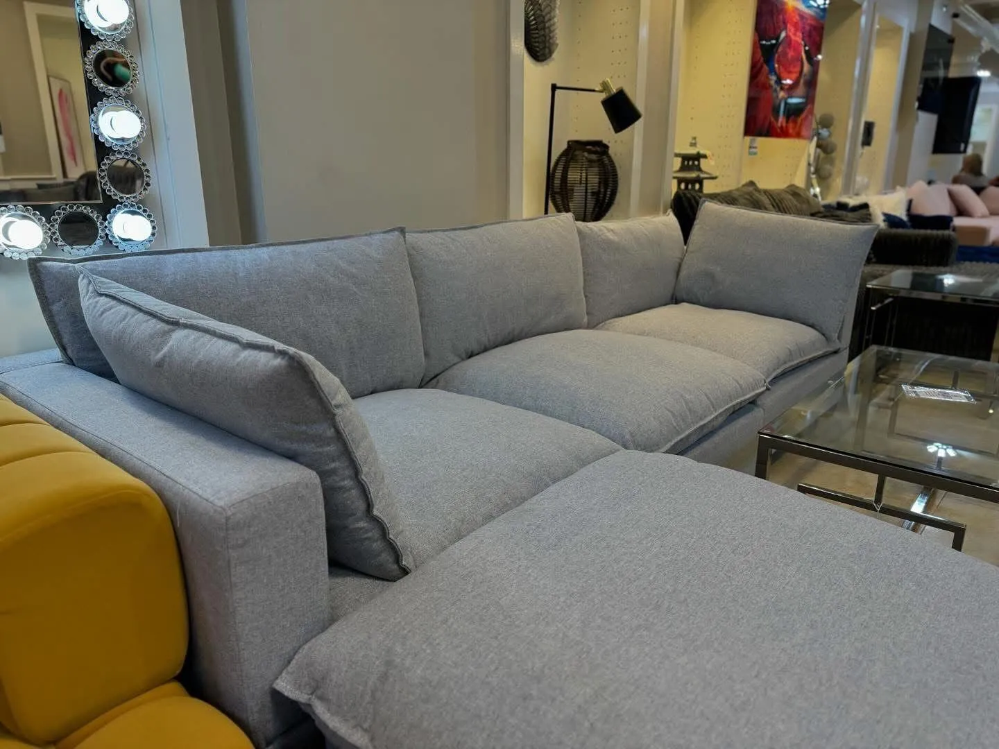 Cloud Gray Modular Sectional - Image 3