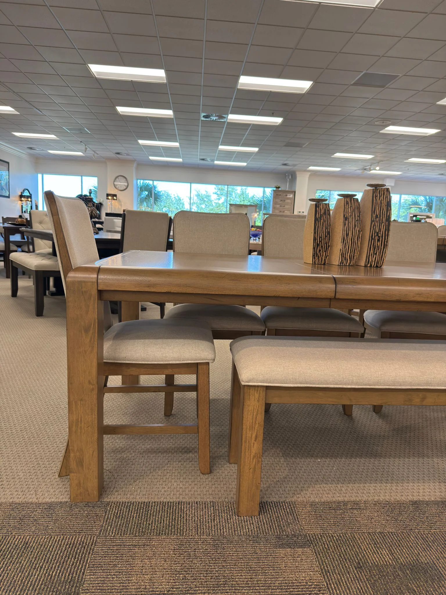 Cockrell Brown and Beige Extendable Counter Height Set - Image 18