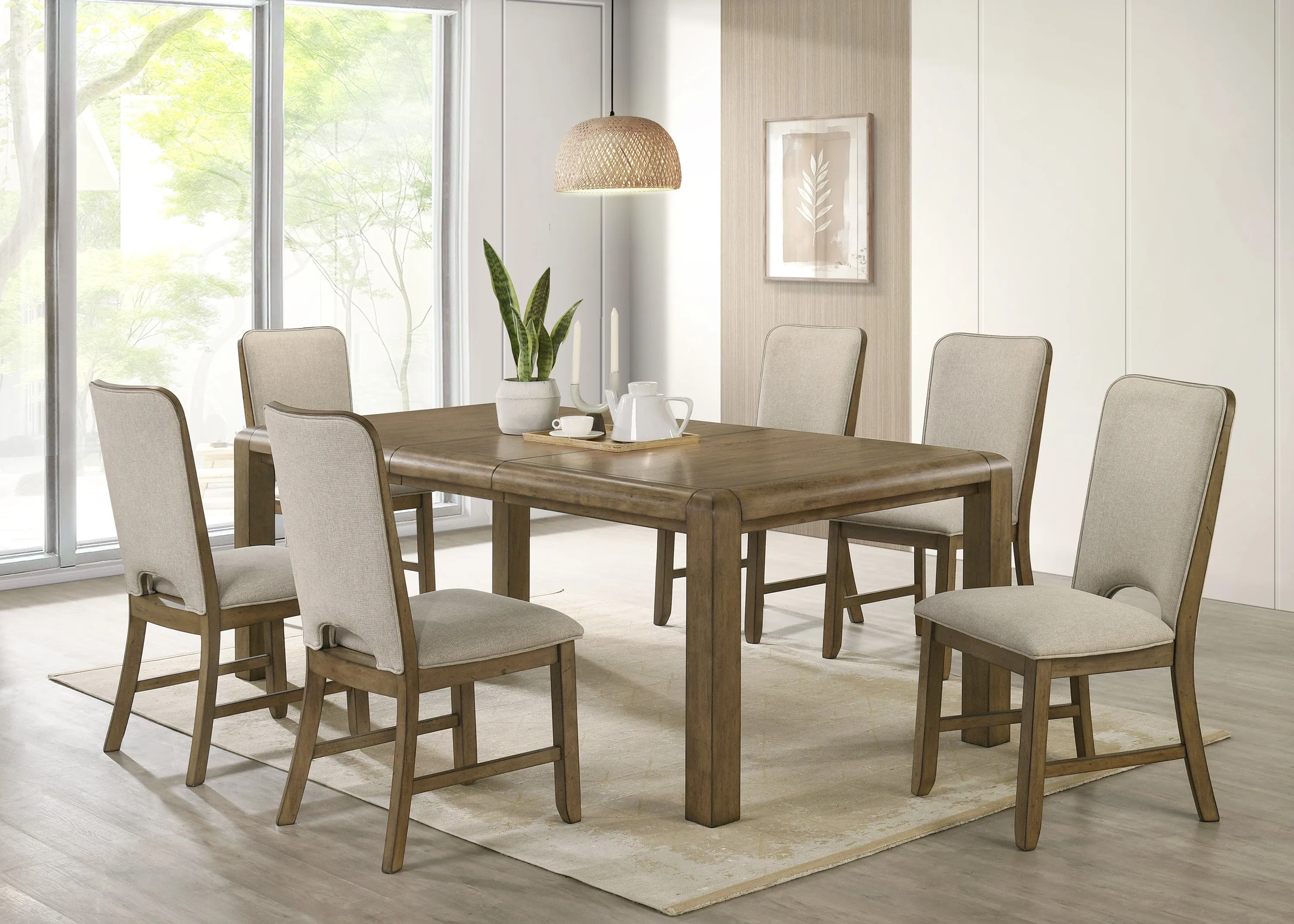 Cockrell Brown/Beige Side Chair (Set of 2) - Image 5