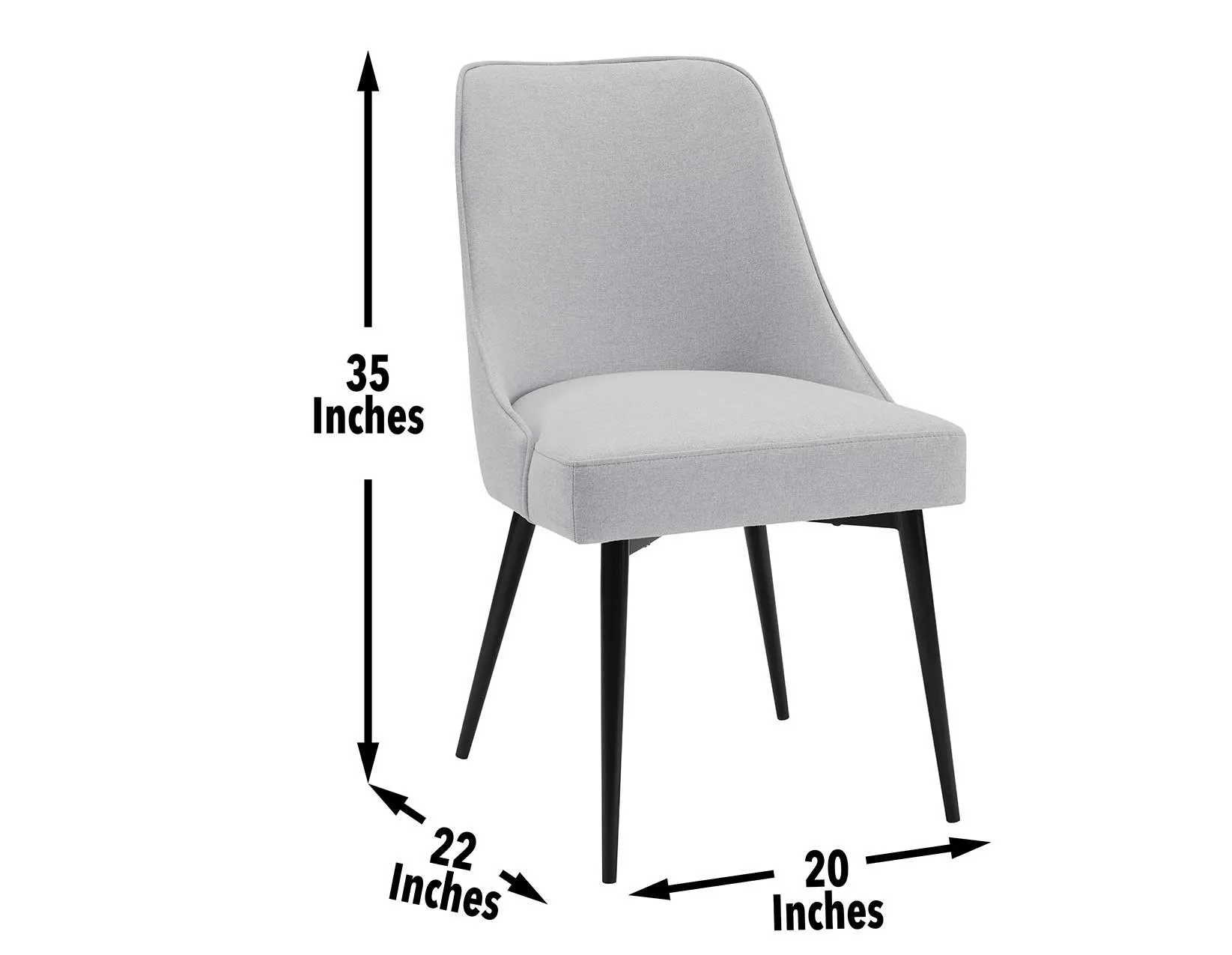 Colfax Side Chair Stone, Set of 2 - Image 11