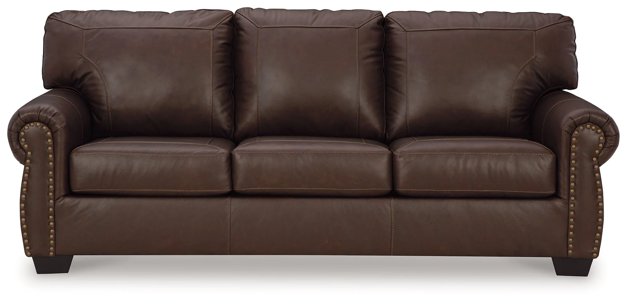 Colleton Sofa, Loveseat and Recliner in Dark Brown