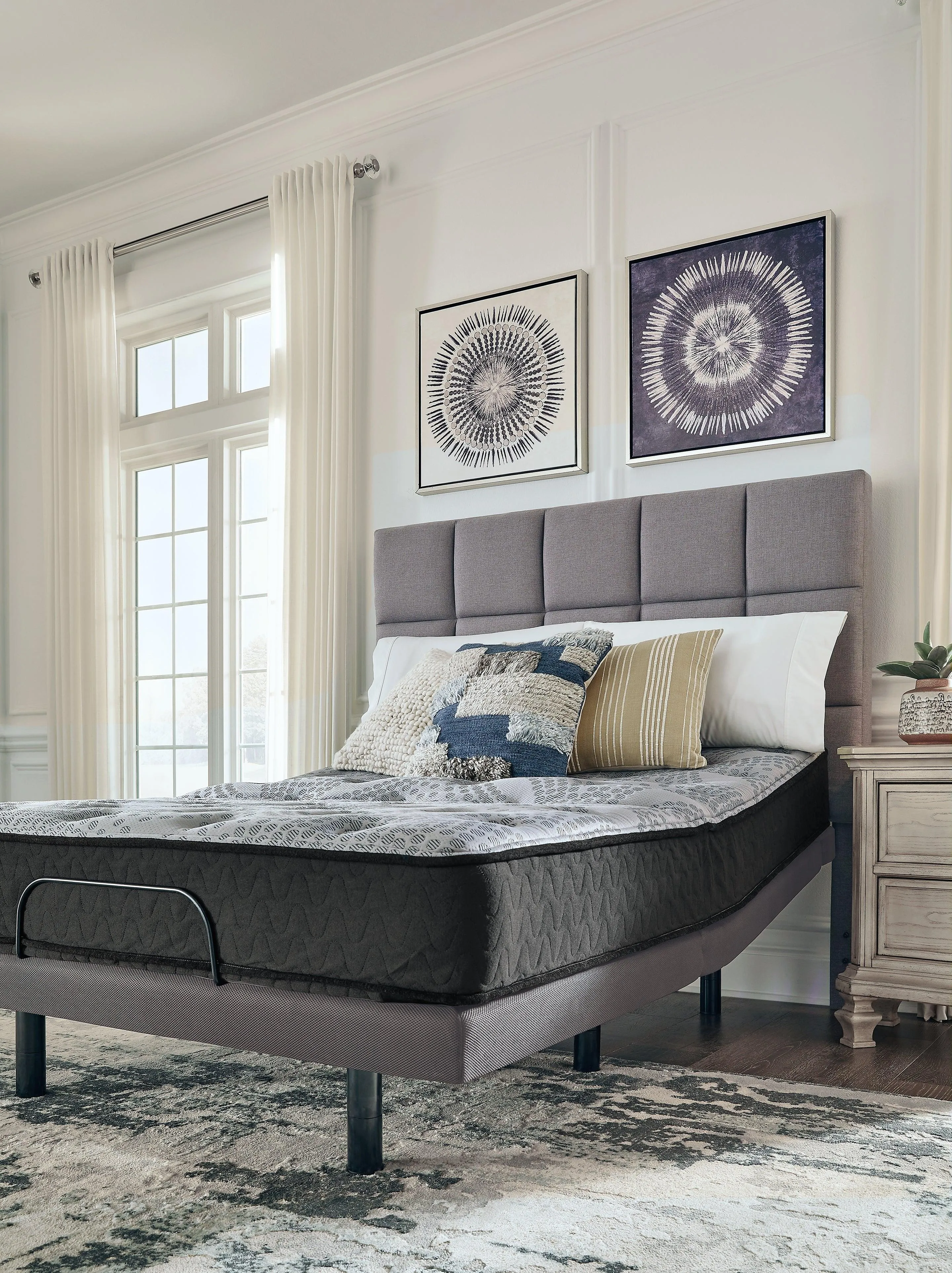 Comfort Plus Gray King Mattress - Image 2