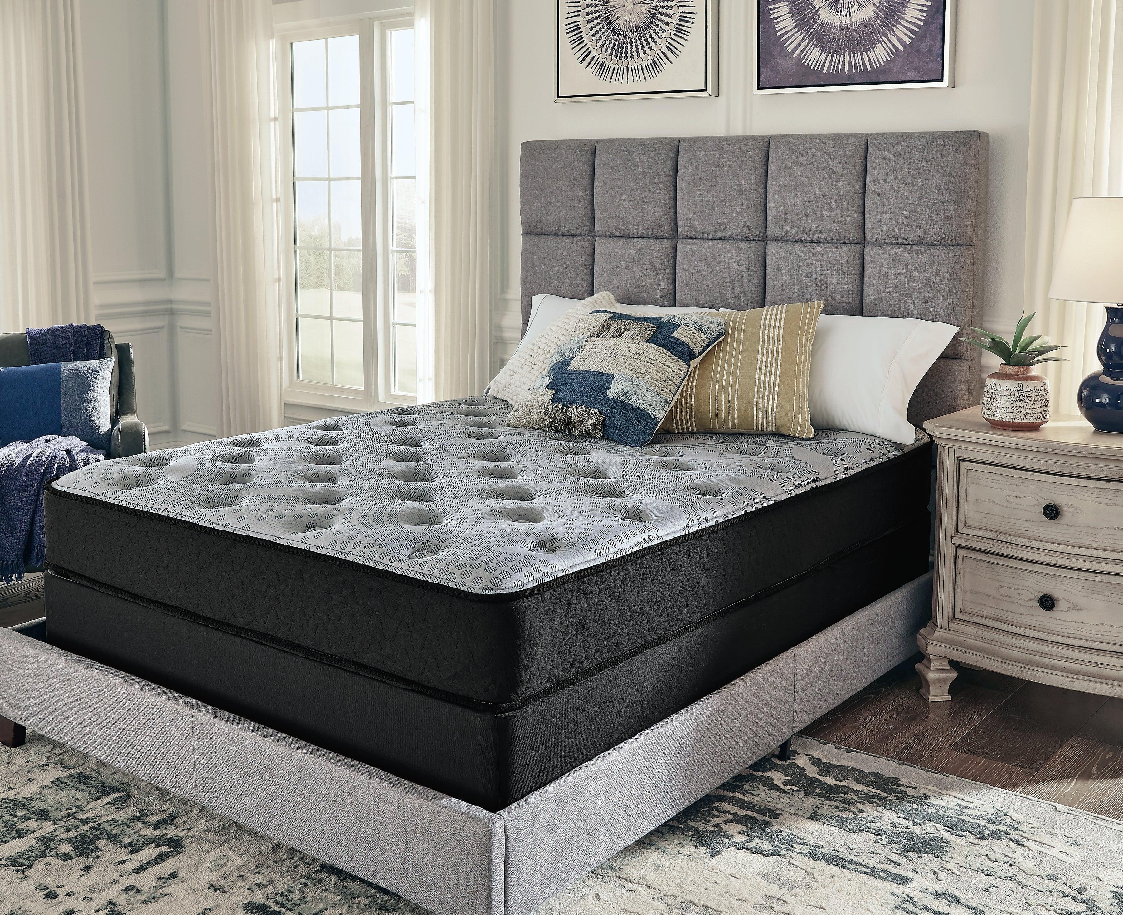 Comfort Plus Gray Twin Mattress - Image 4