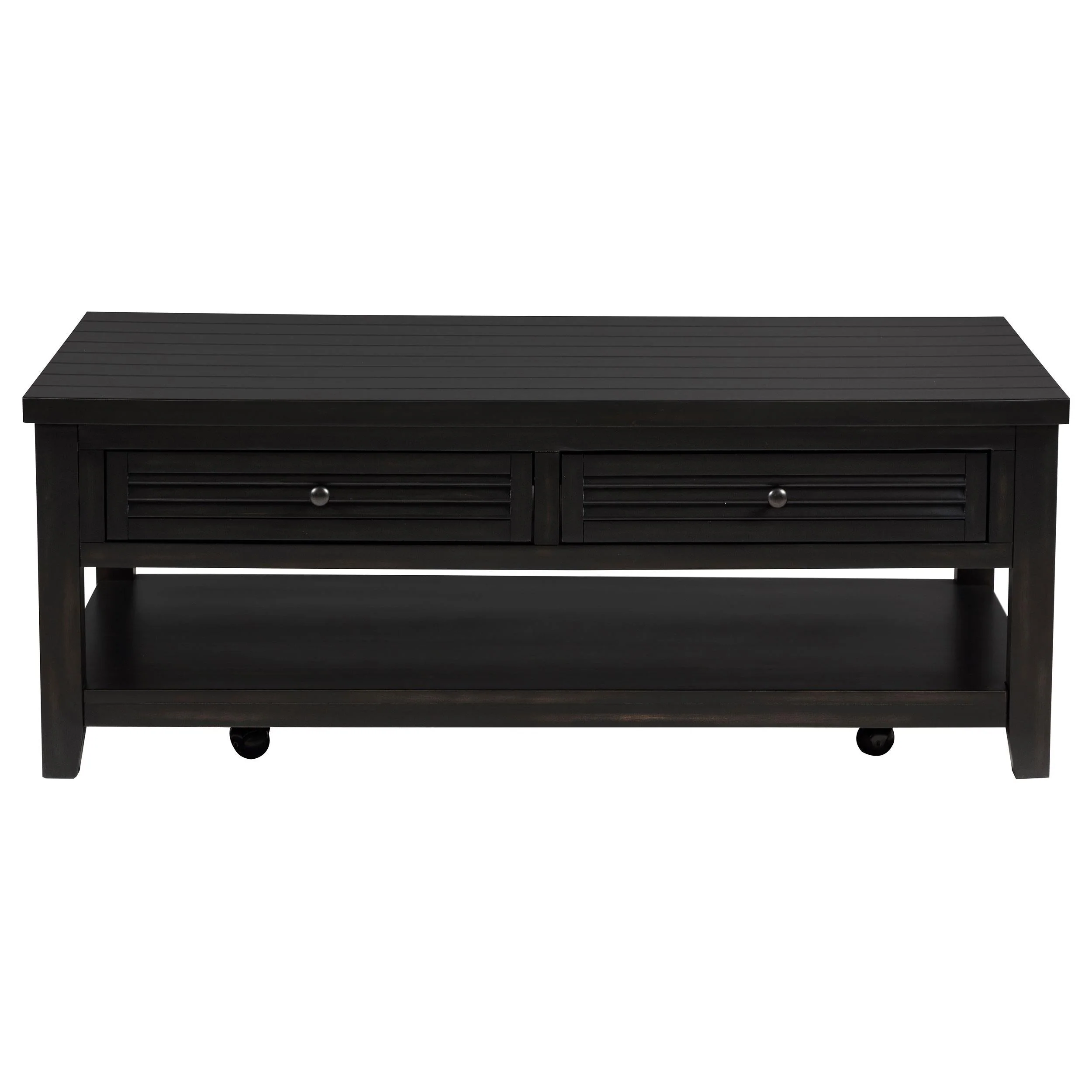 Concord Distressed Java 3-Piece Coffee and End Table Set - Image 8