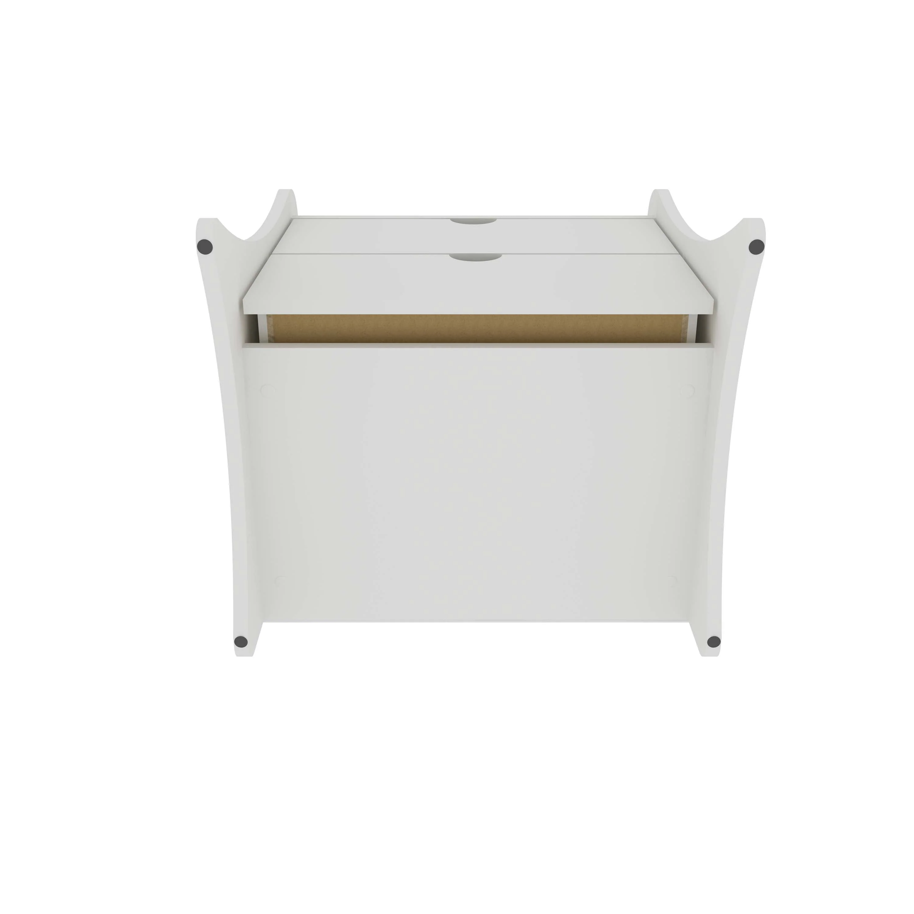 Coney 3-Piece Dresser and 2 Nightstands in White - Image 19