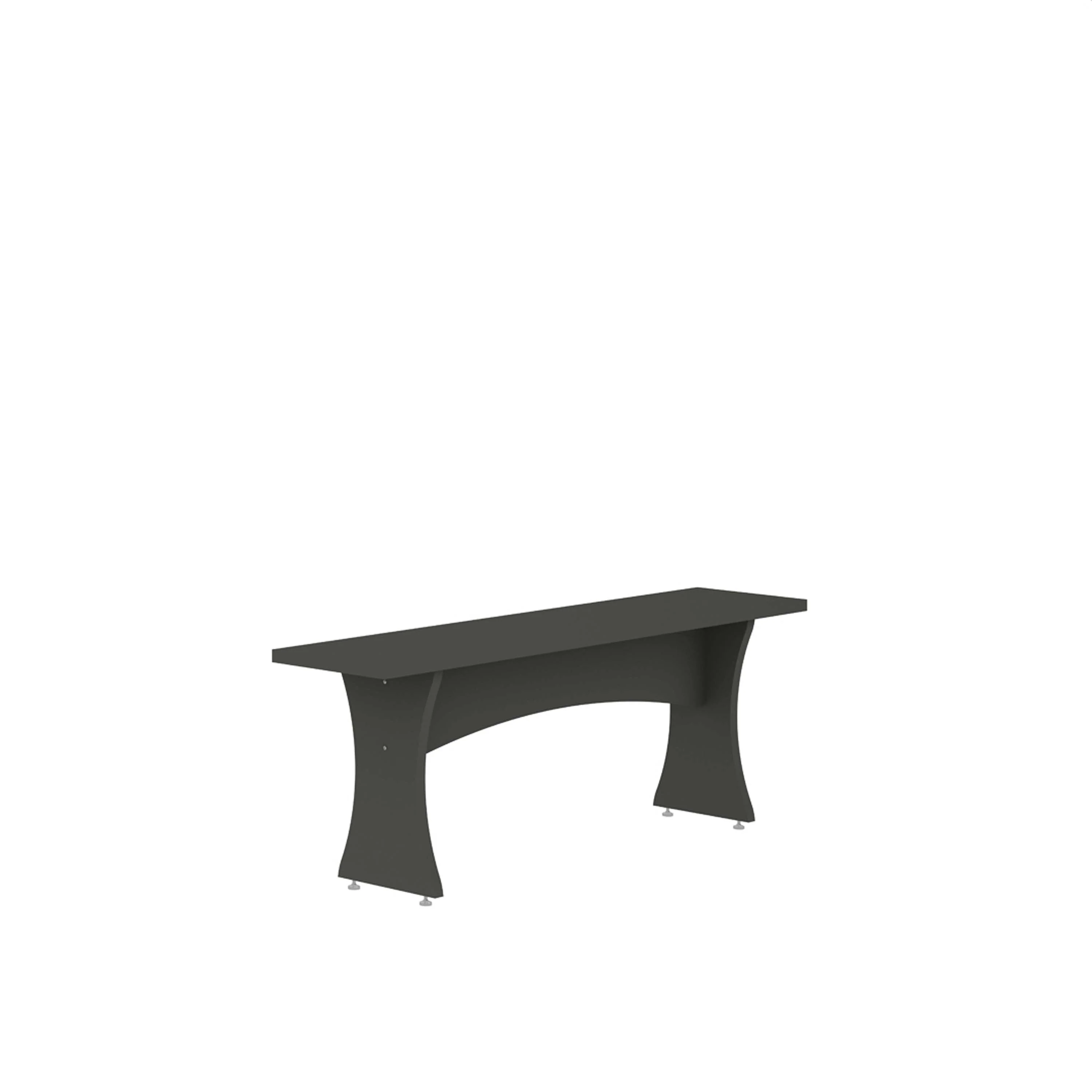 Coney Dining Bench in Gray (set of 2) - Image 10