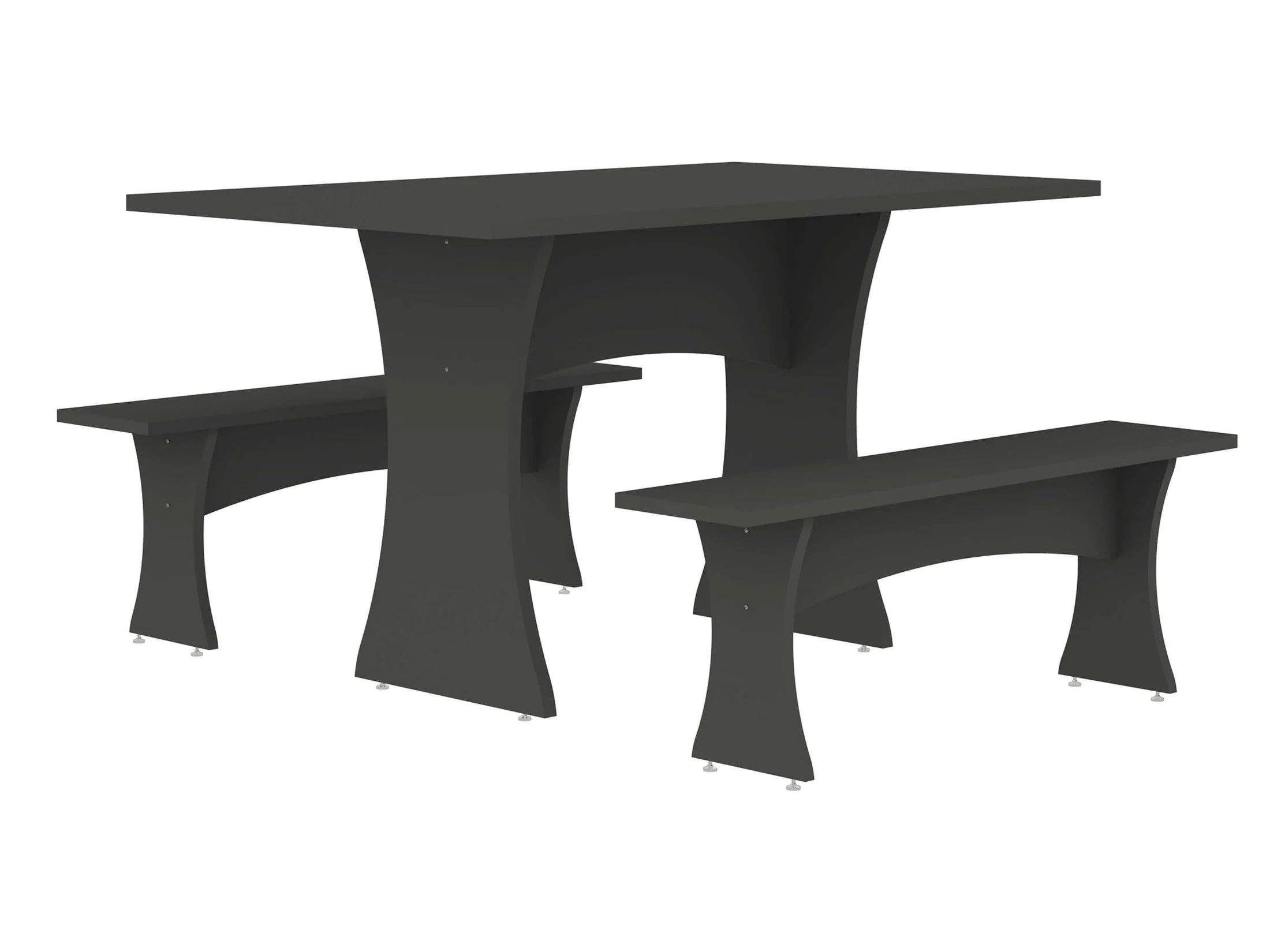 Coney Dining in Grey (set of 3)