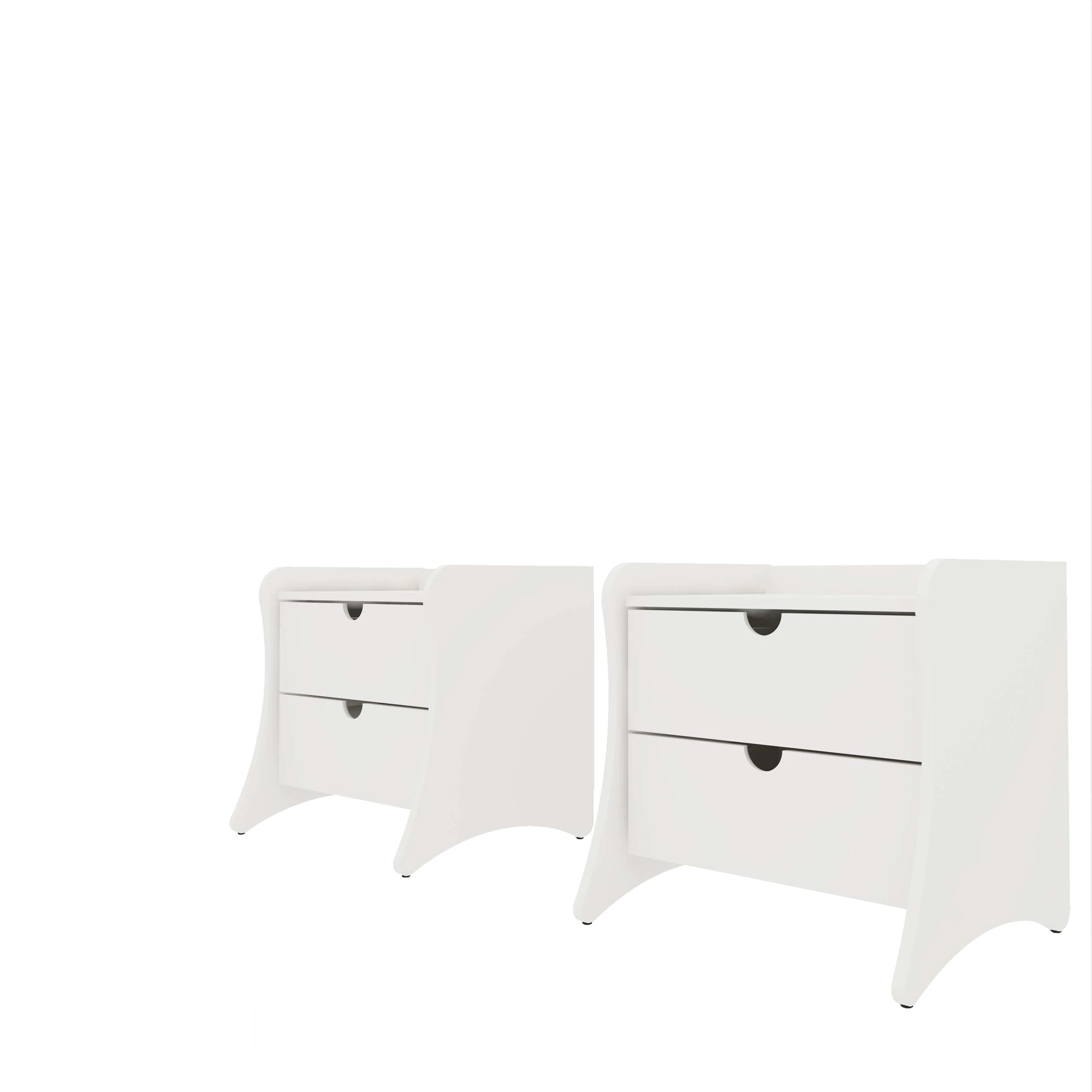 Coney Nightstand in White (set of 2) - Image 5