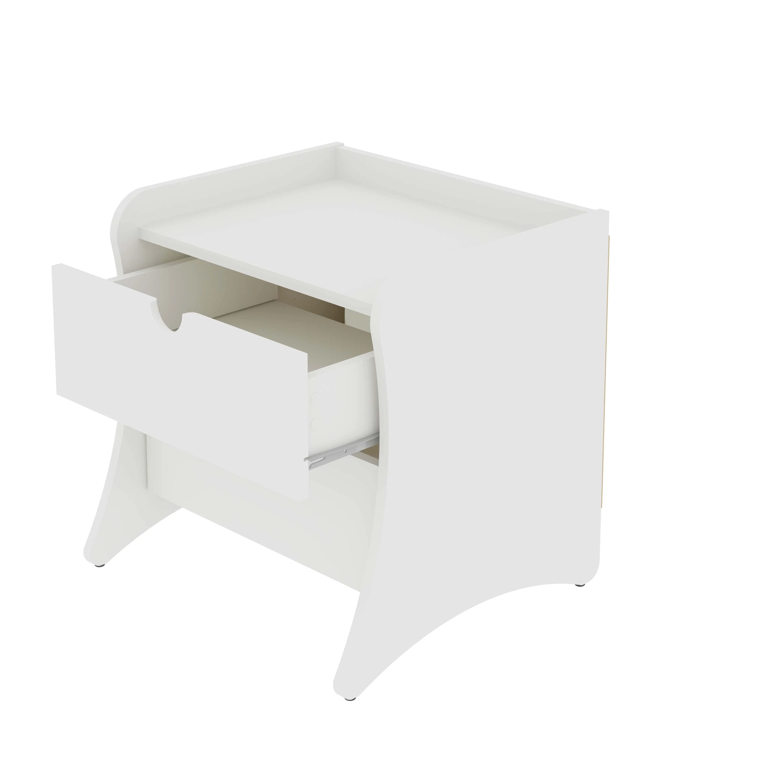 Coney Nightstand in White (set of 2) - Image 6
