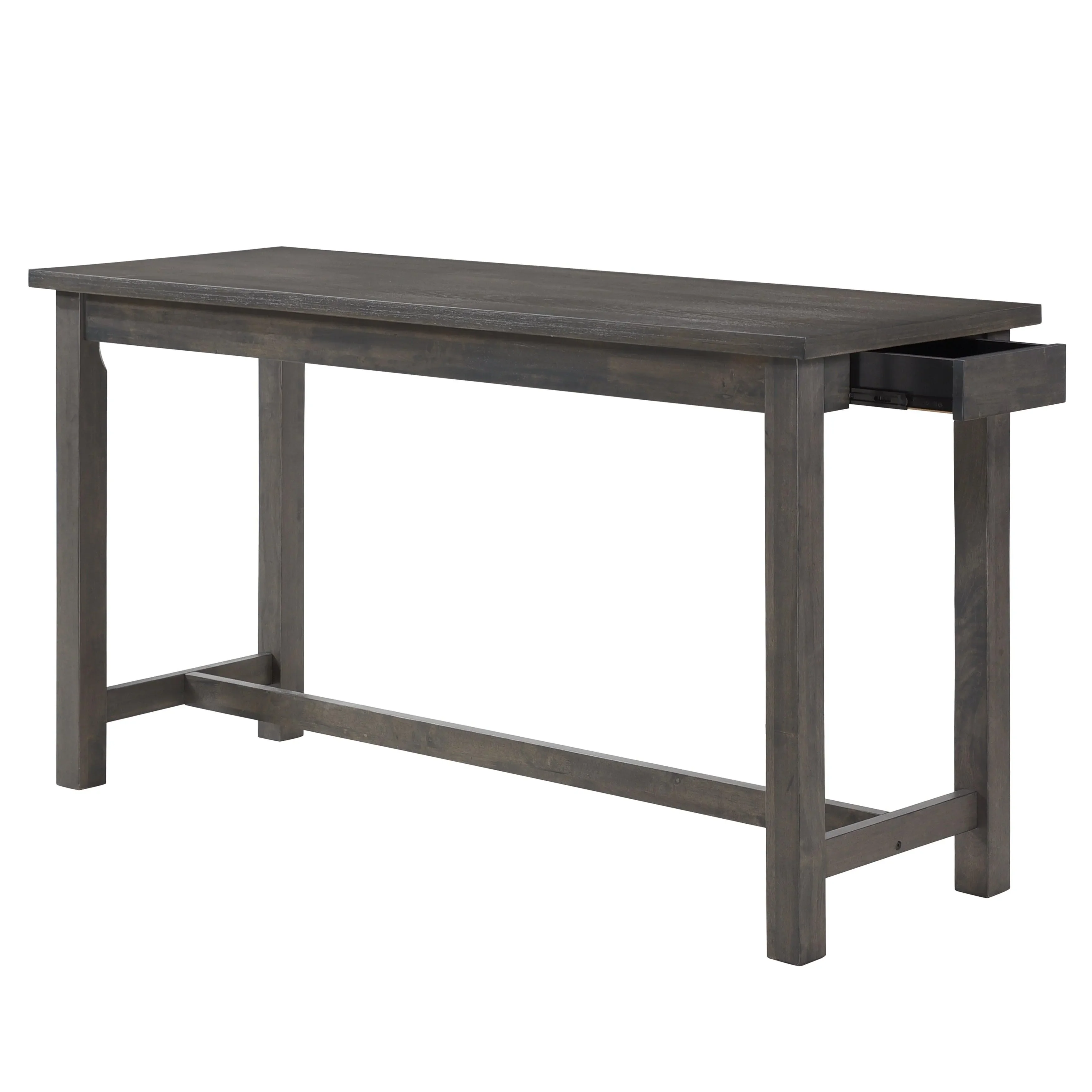 Connected Gray 4-Piece Counter Height Set - Image 6