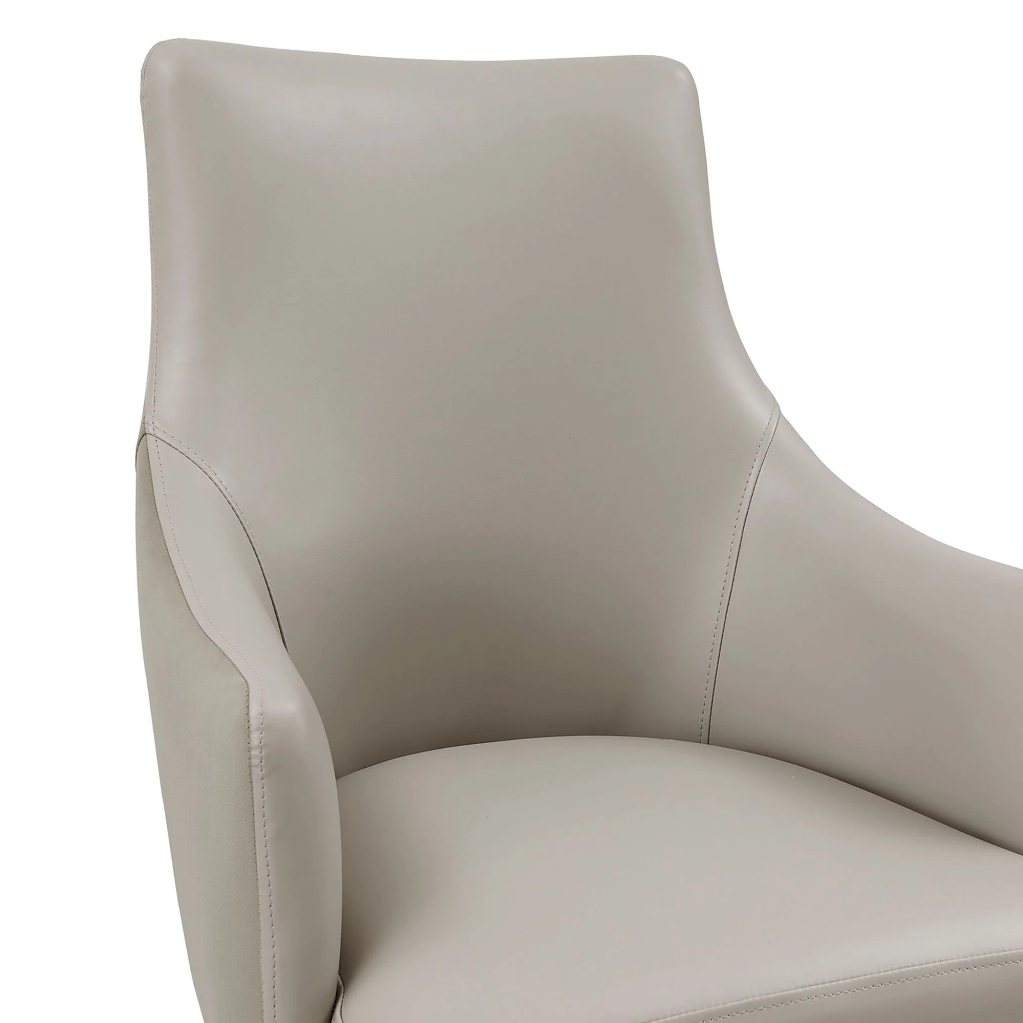 Connie Dining Armchair in Light Grey (set of 2) - Image 5