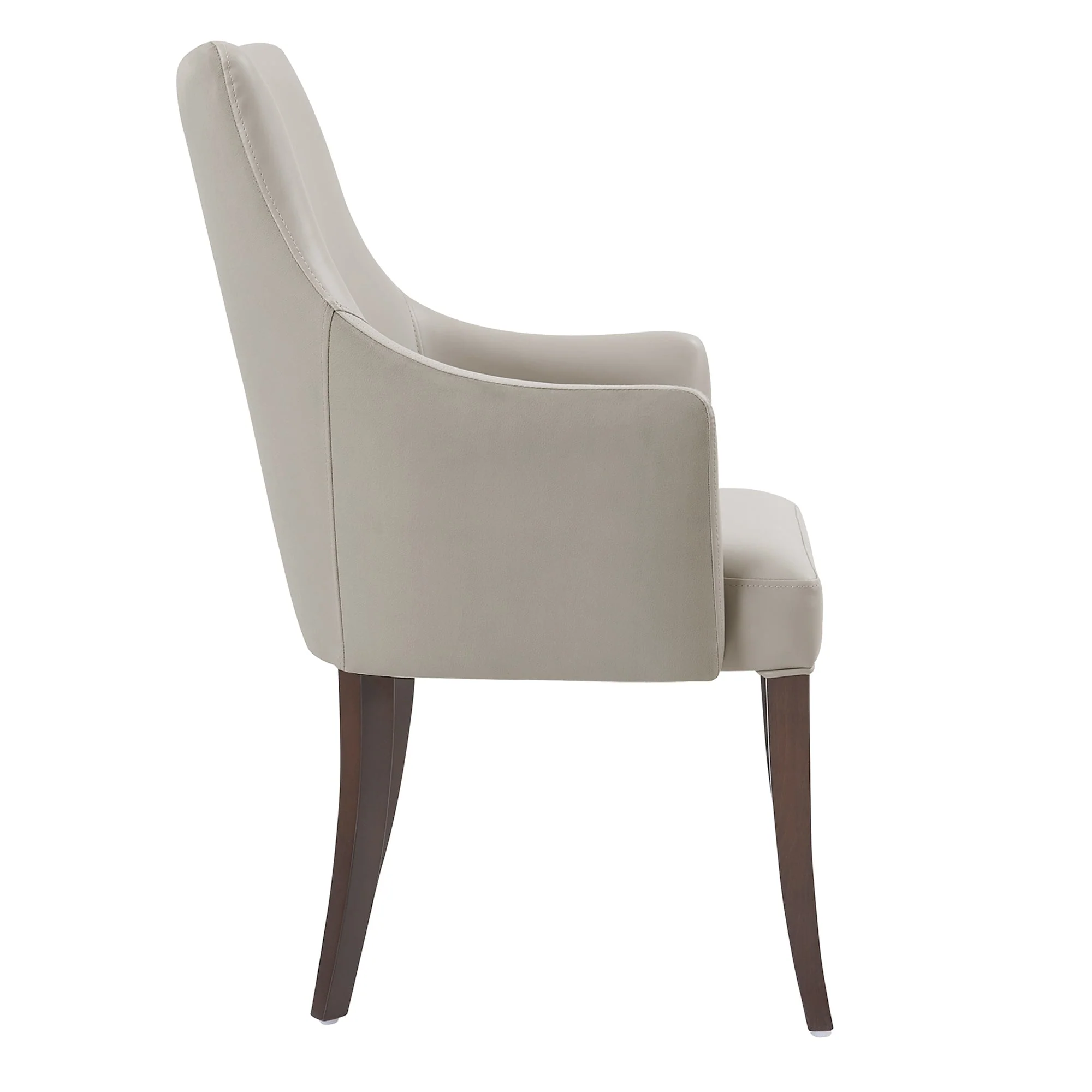 Connie Dining Armchair in Light Grey (set of 2) - Image 7