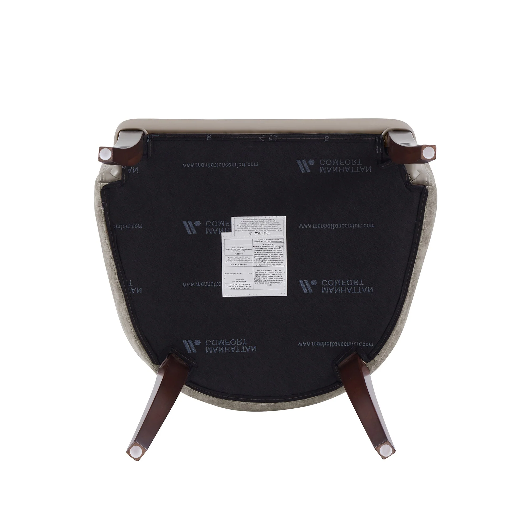 Connie Dining Armchair in Taupe - Image 10