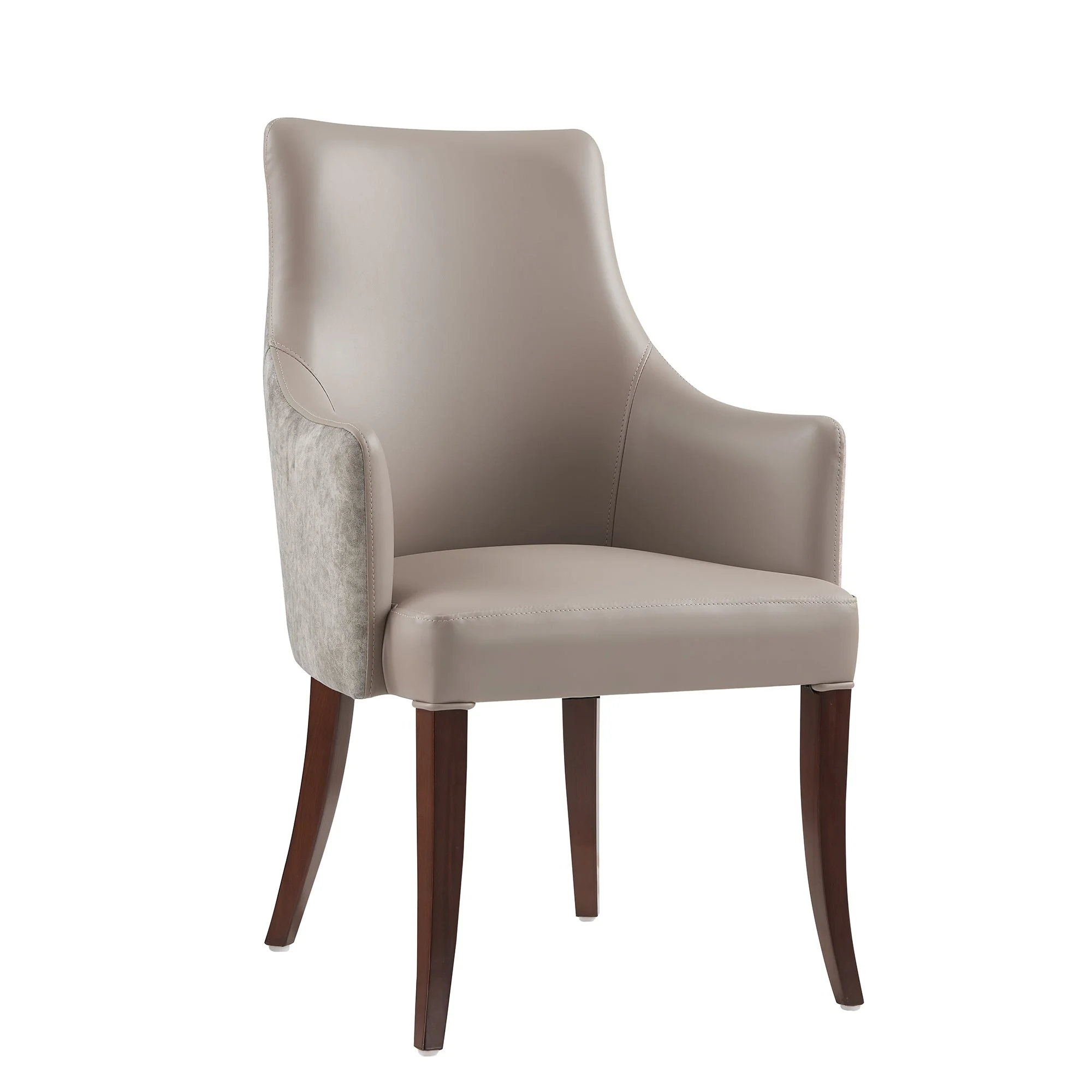 Connie Dining Armchair in Taupe - Image 6