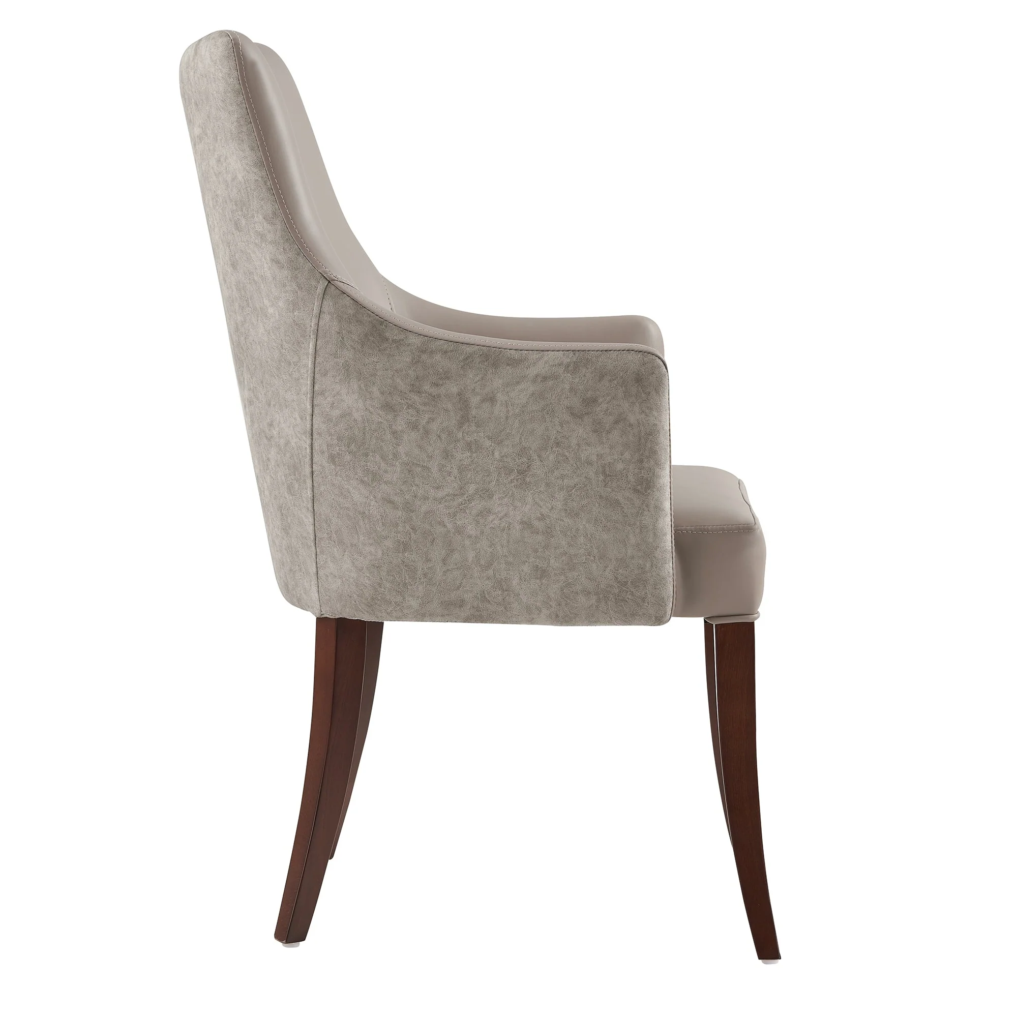 Connie Dining Armchair in Taupe - Image 7