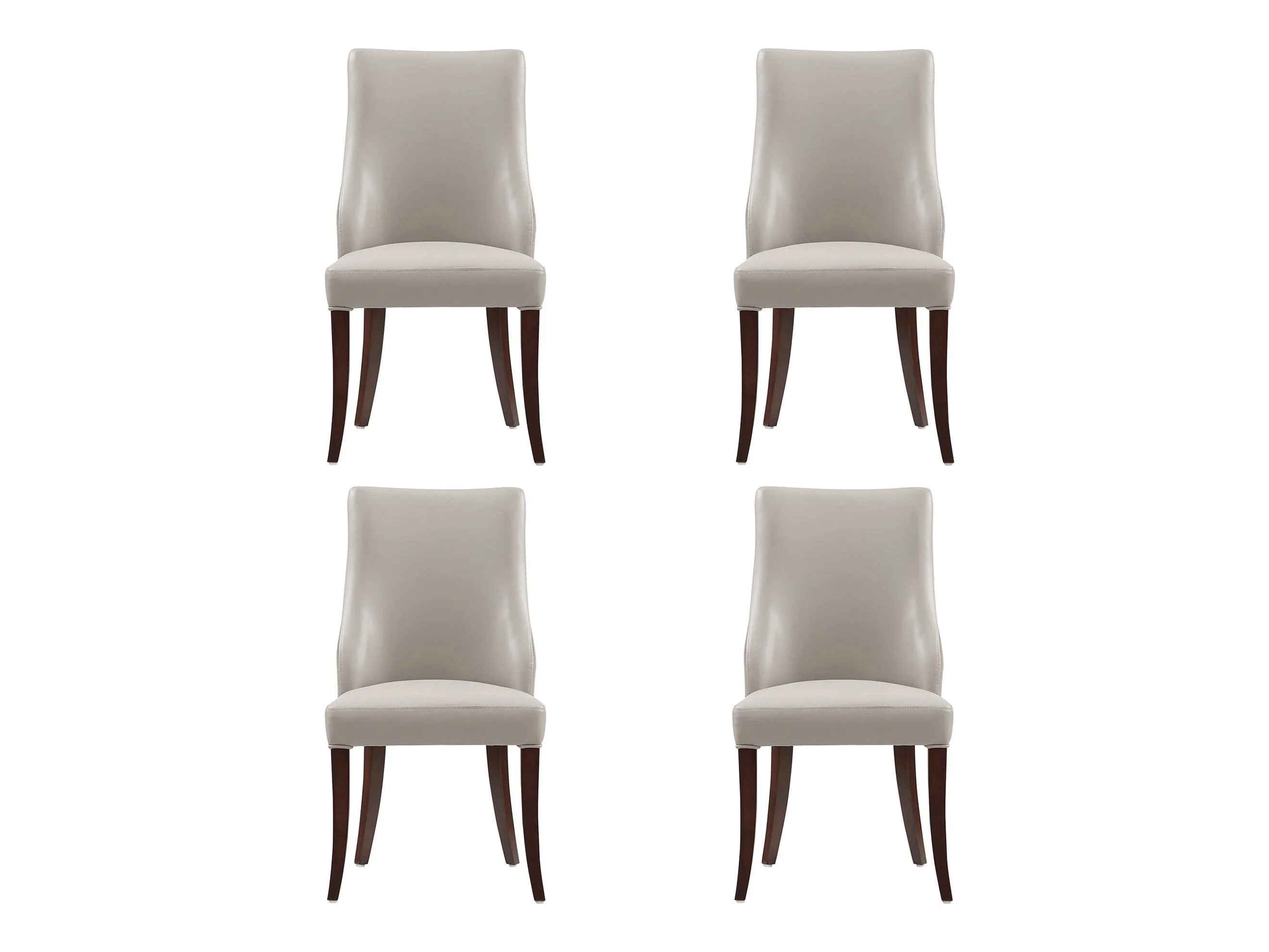 Connie Dining Chair in Light Grey (set of 4)