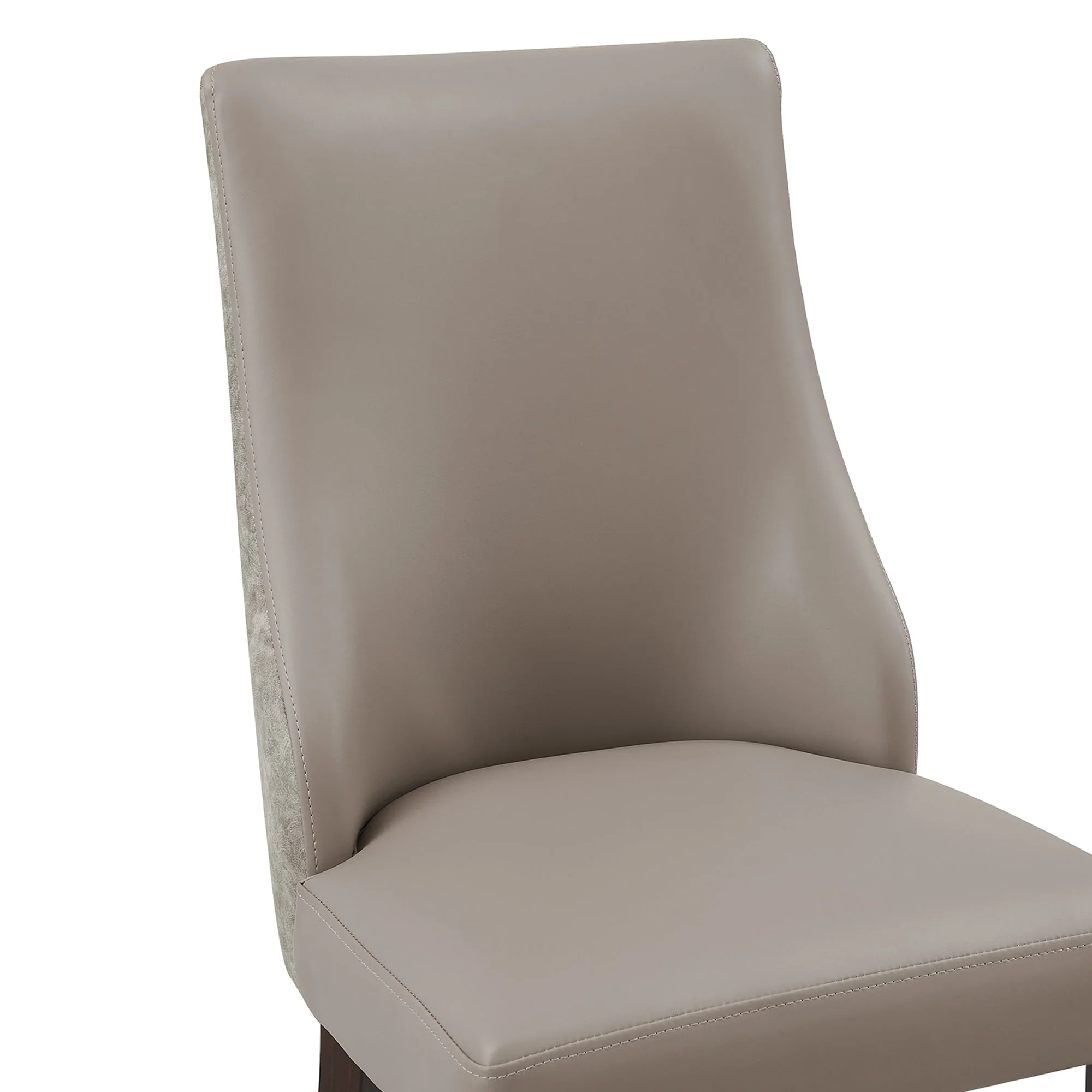 Connie Dining Chair in Taupe (set of 2) - Image 5
