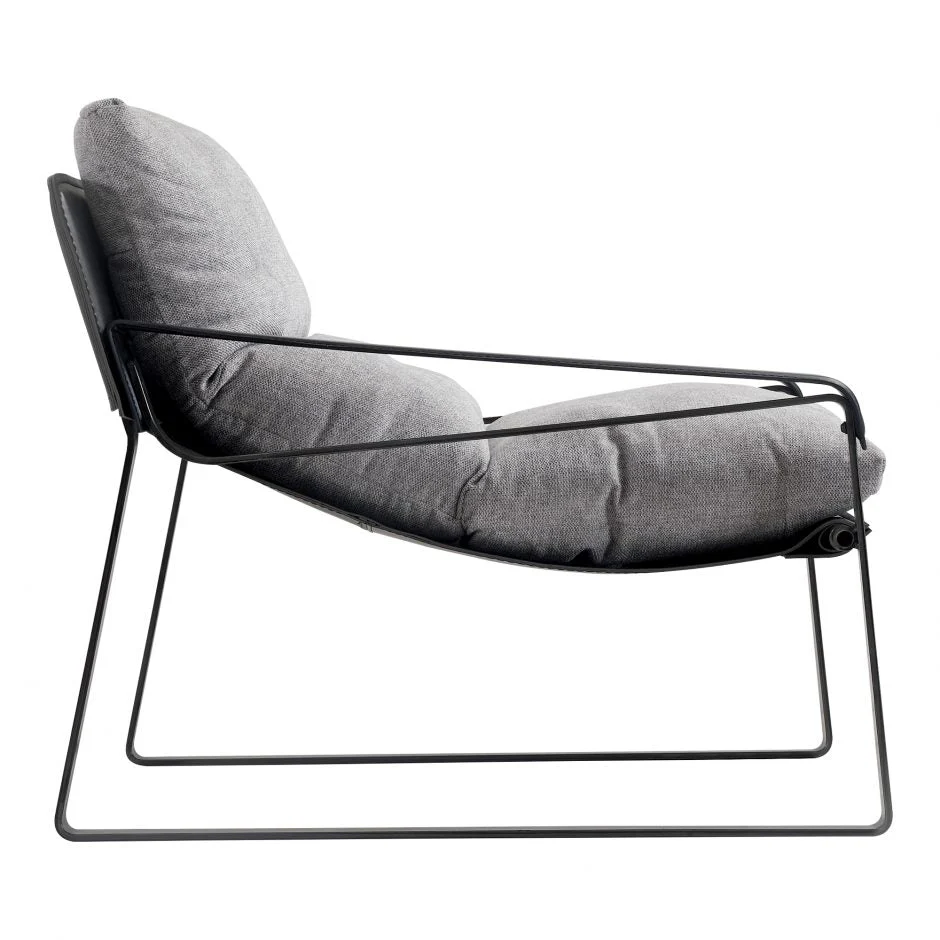 Connor Club Chair - Snowfolds Grey - Image 3