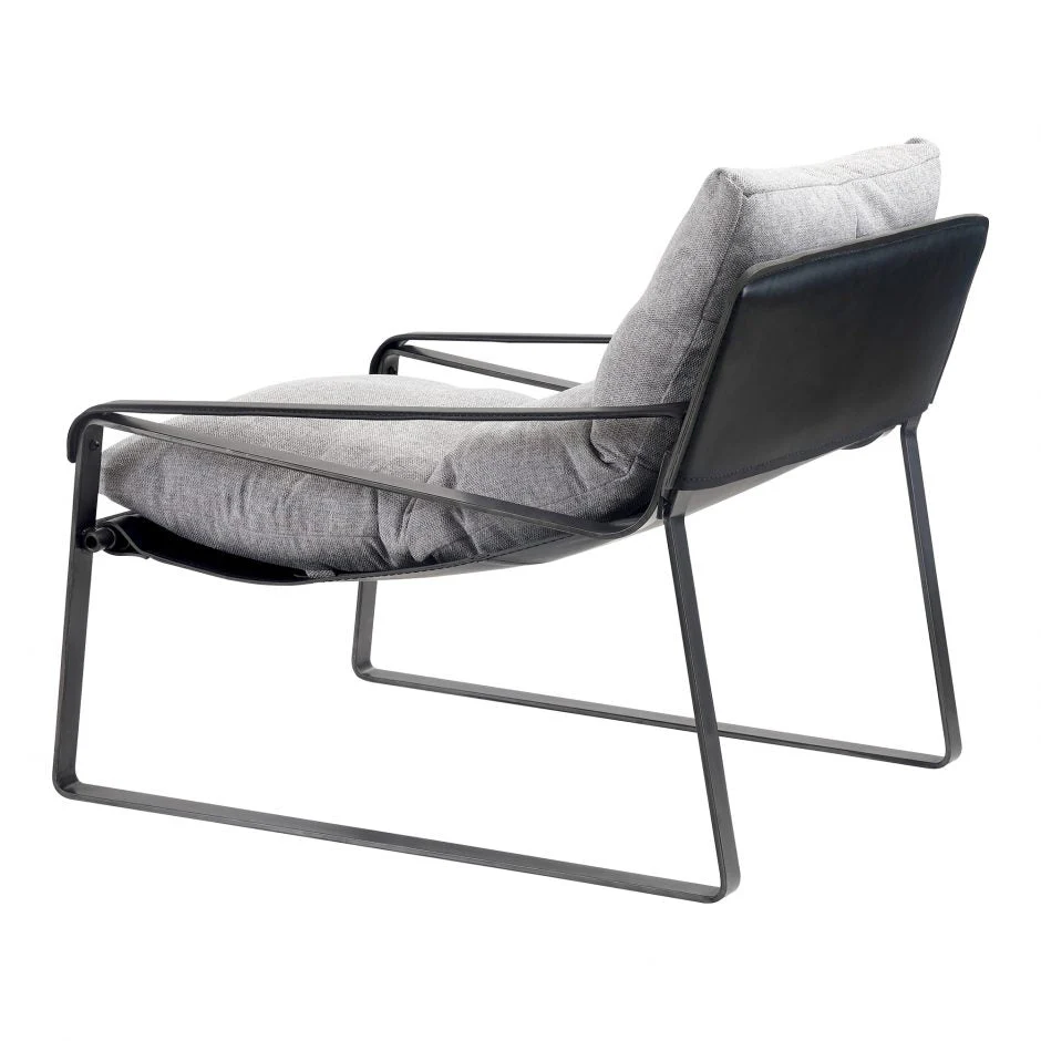 Connor Club Chair - Snowfolds Grey - Image 5