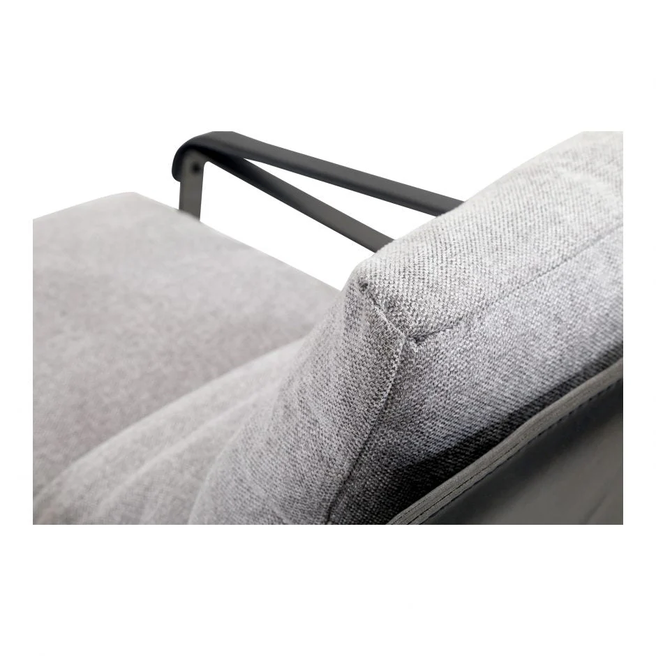 Connor Club Chair - Snowfolds Grey - Image 6