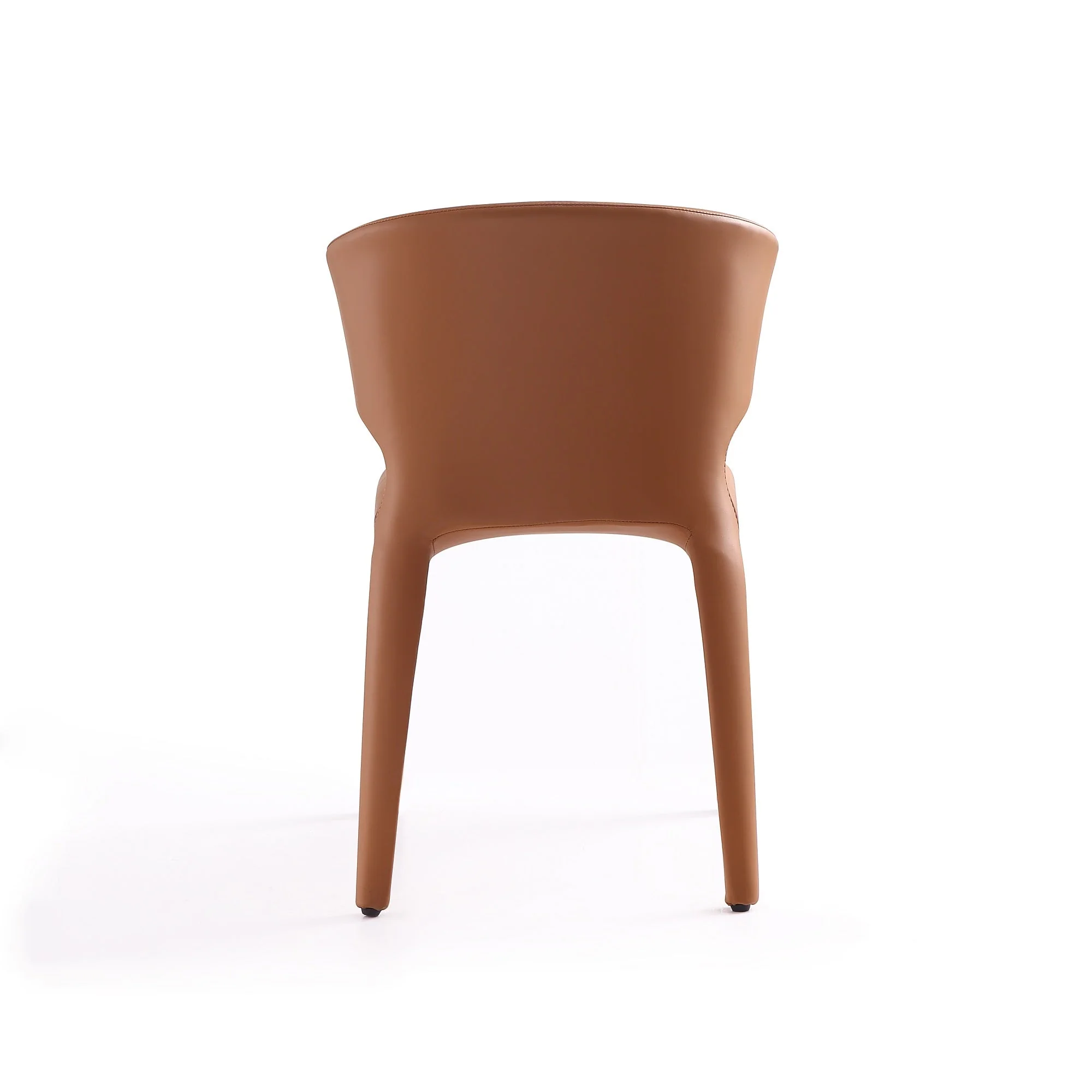 Conrad Leather Dining Chair in Saddle (set of 2) - Image 7