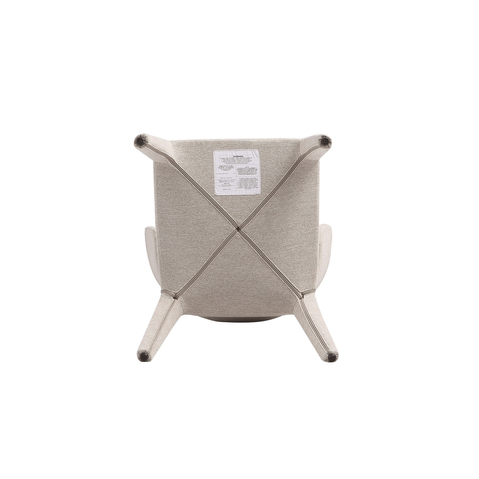 Conrad Woven Tweed Dining Chair in Wheat (set of 2) - Image 10