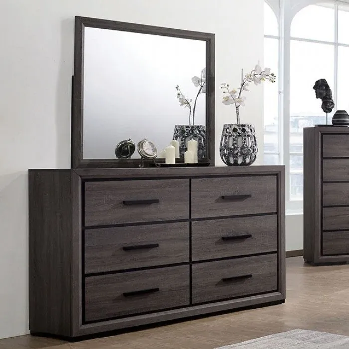 Conwy Gray 5-Piece Queen Bedroom Set - Image 4