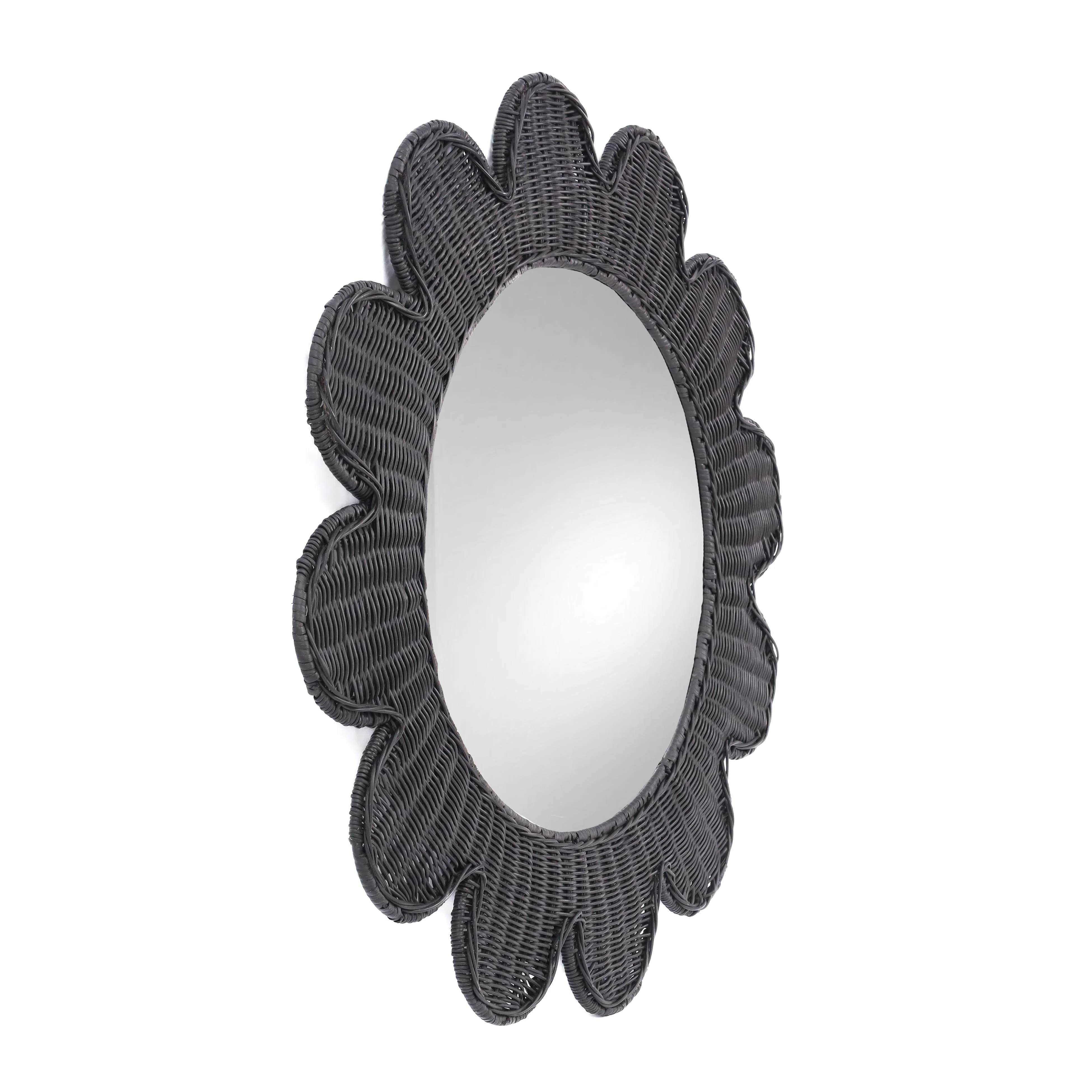 Coralie Rattan Round Mirror - Image 11