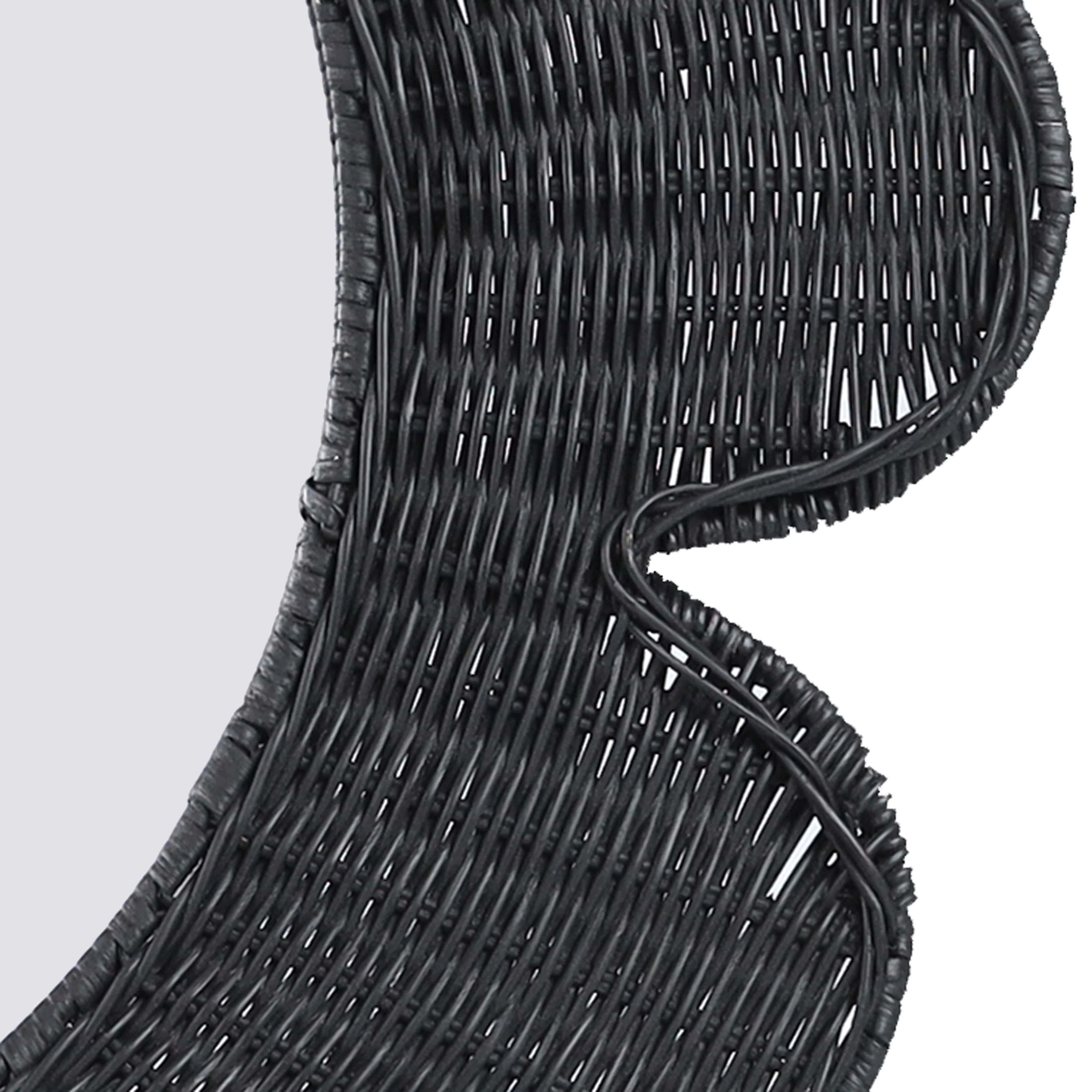 Coralie Rattan Round Mirror - Image 2