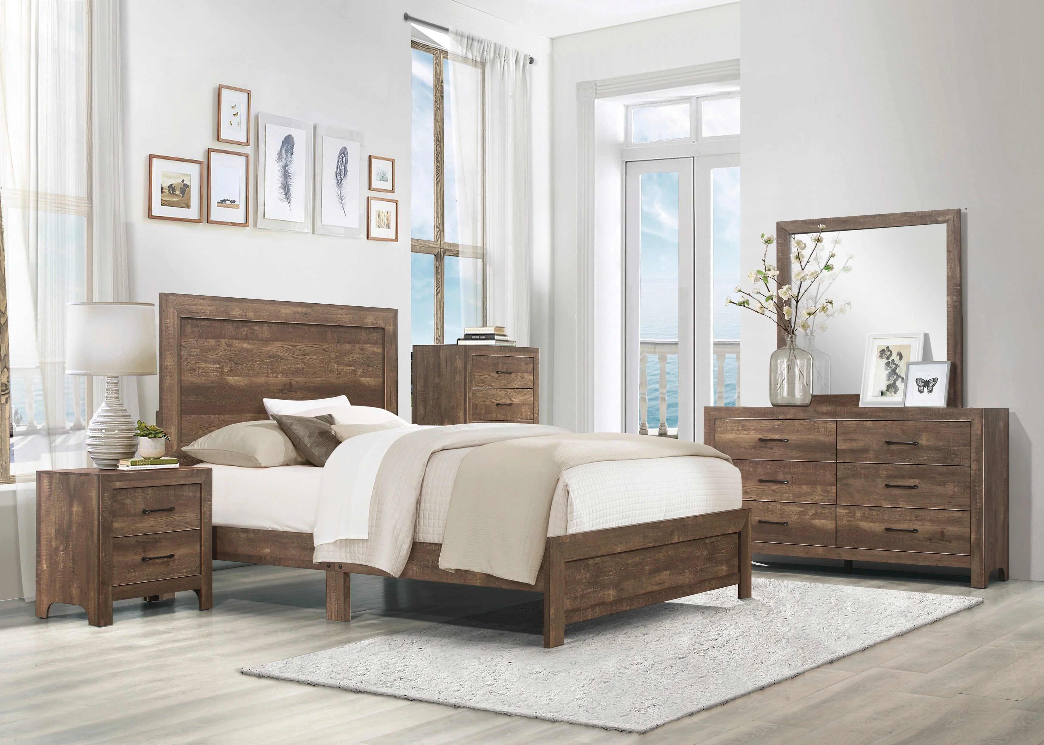 Corbin Brown Writing Desk - Image 9