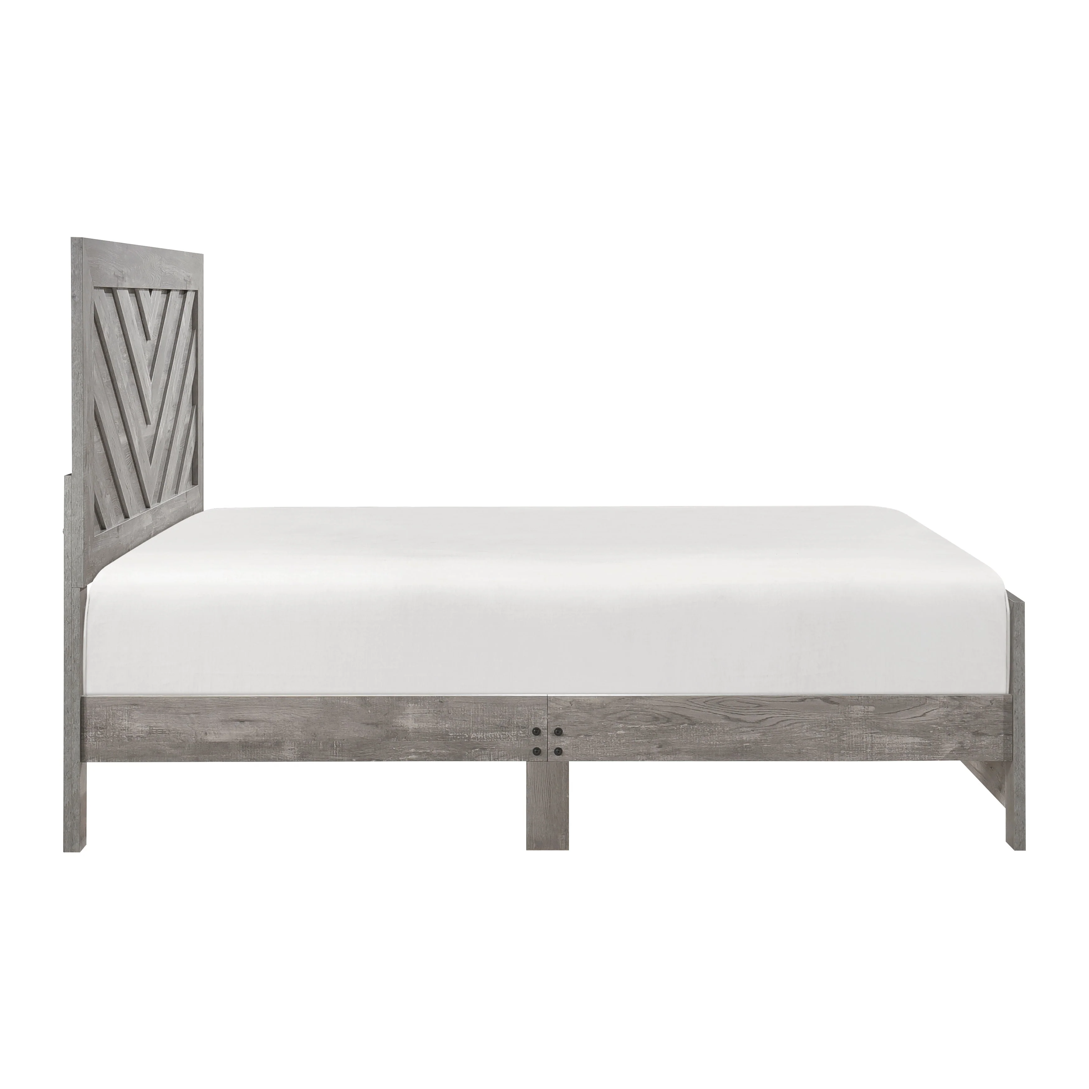 Corbin Gray Crossbuck California King Bed - Image 4