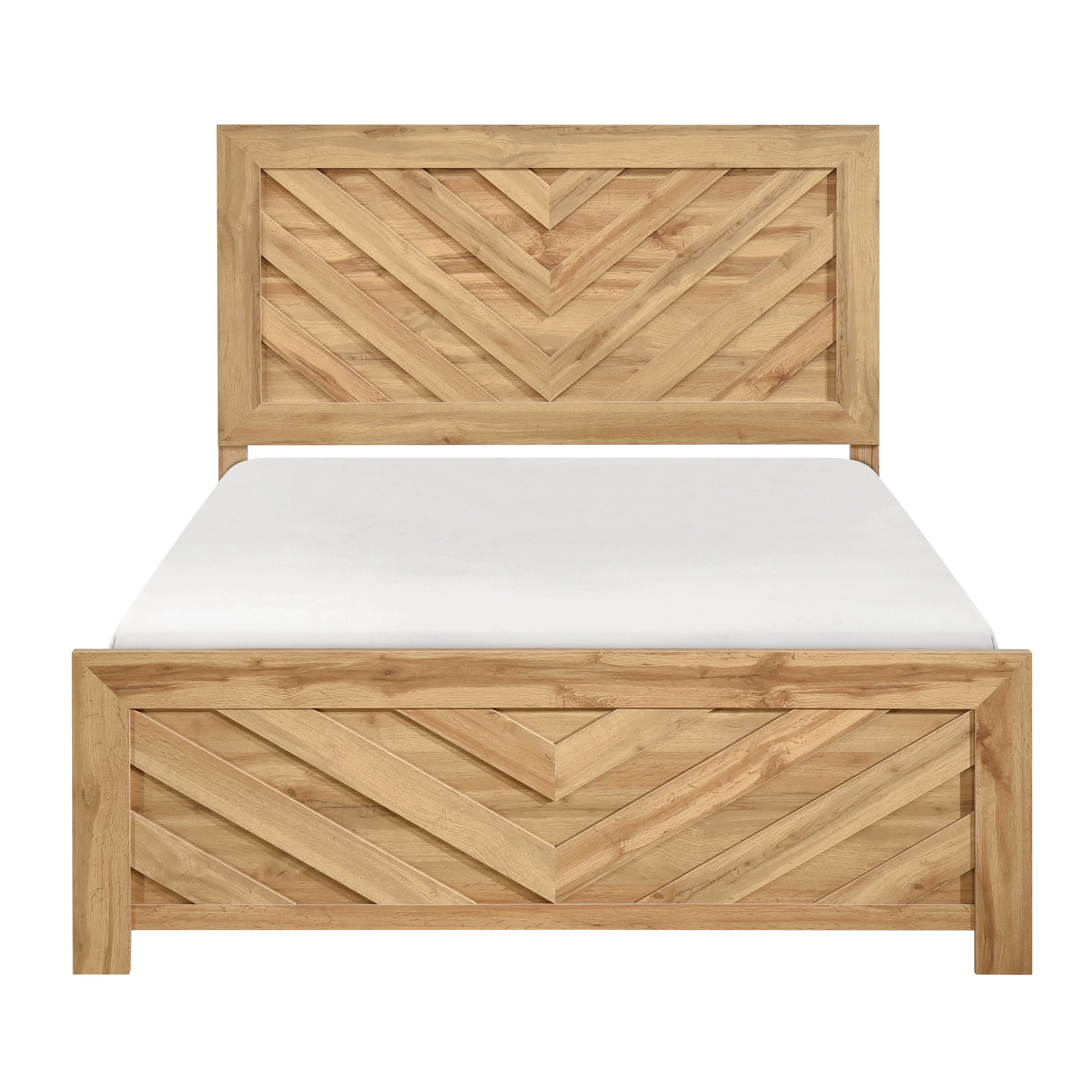 Corbin Natural Crossbuck Bedroom Set - Image 3