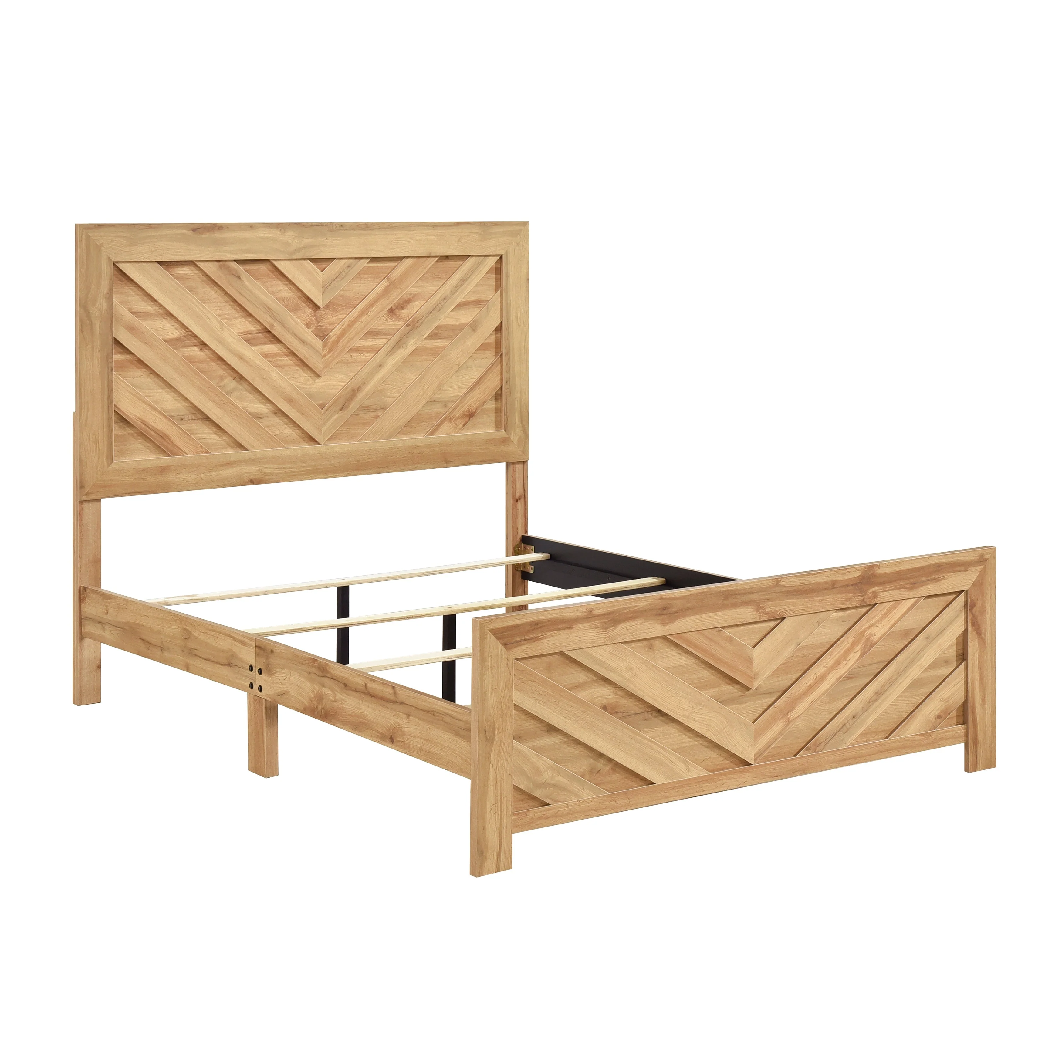 Corbin Natural Crossbuck Bedroom Set - Image 6